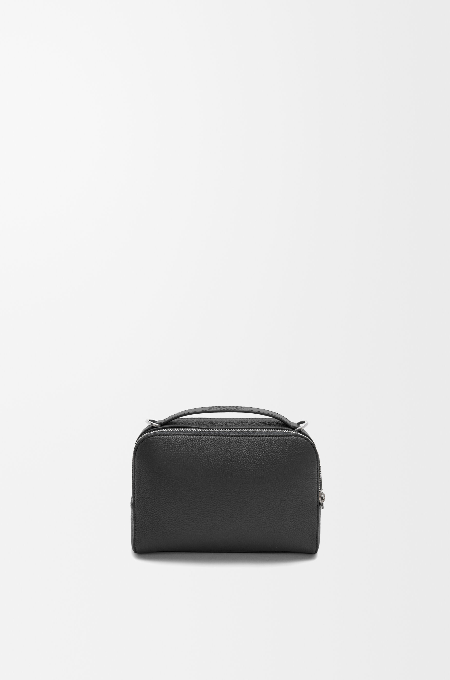 LOEWE Mini crossbody camera bag in soft grained calfskin Black