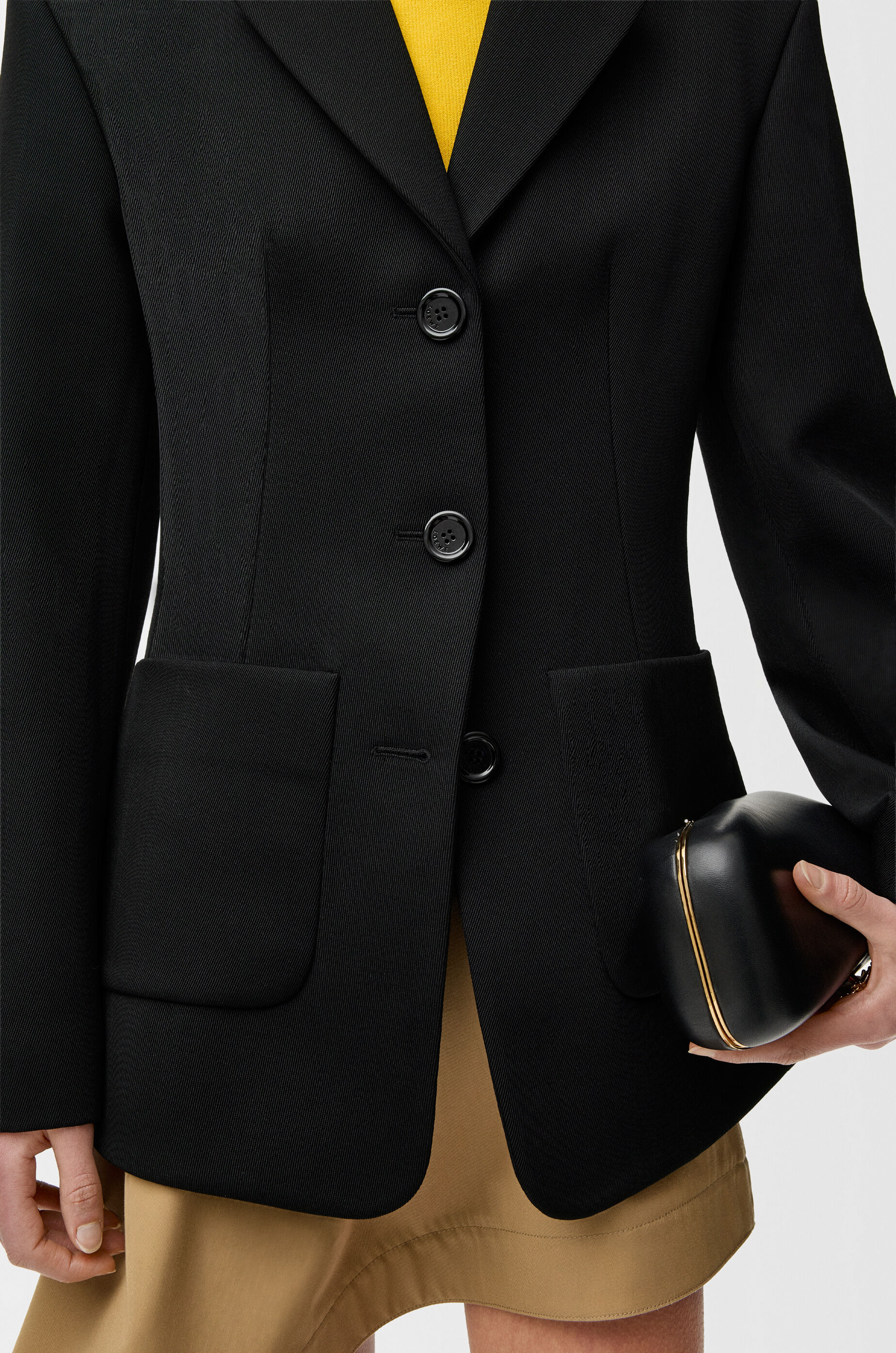 LOEWE Jacket in wool Black