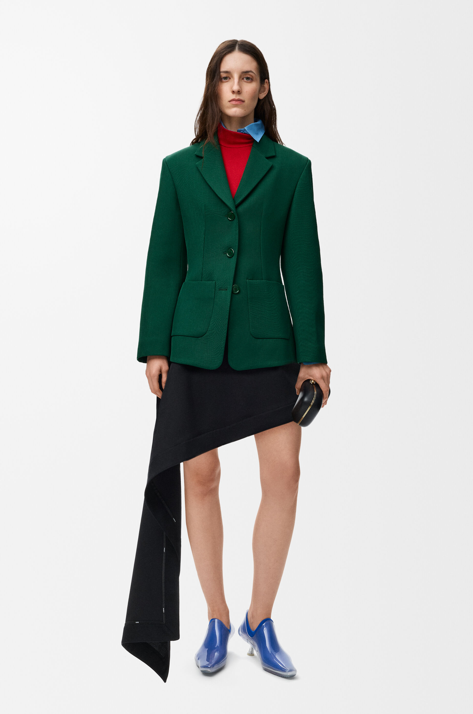LOEWE Jacket in wool Green