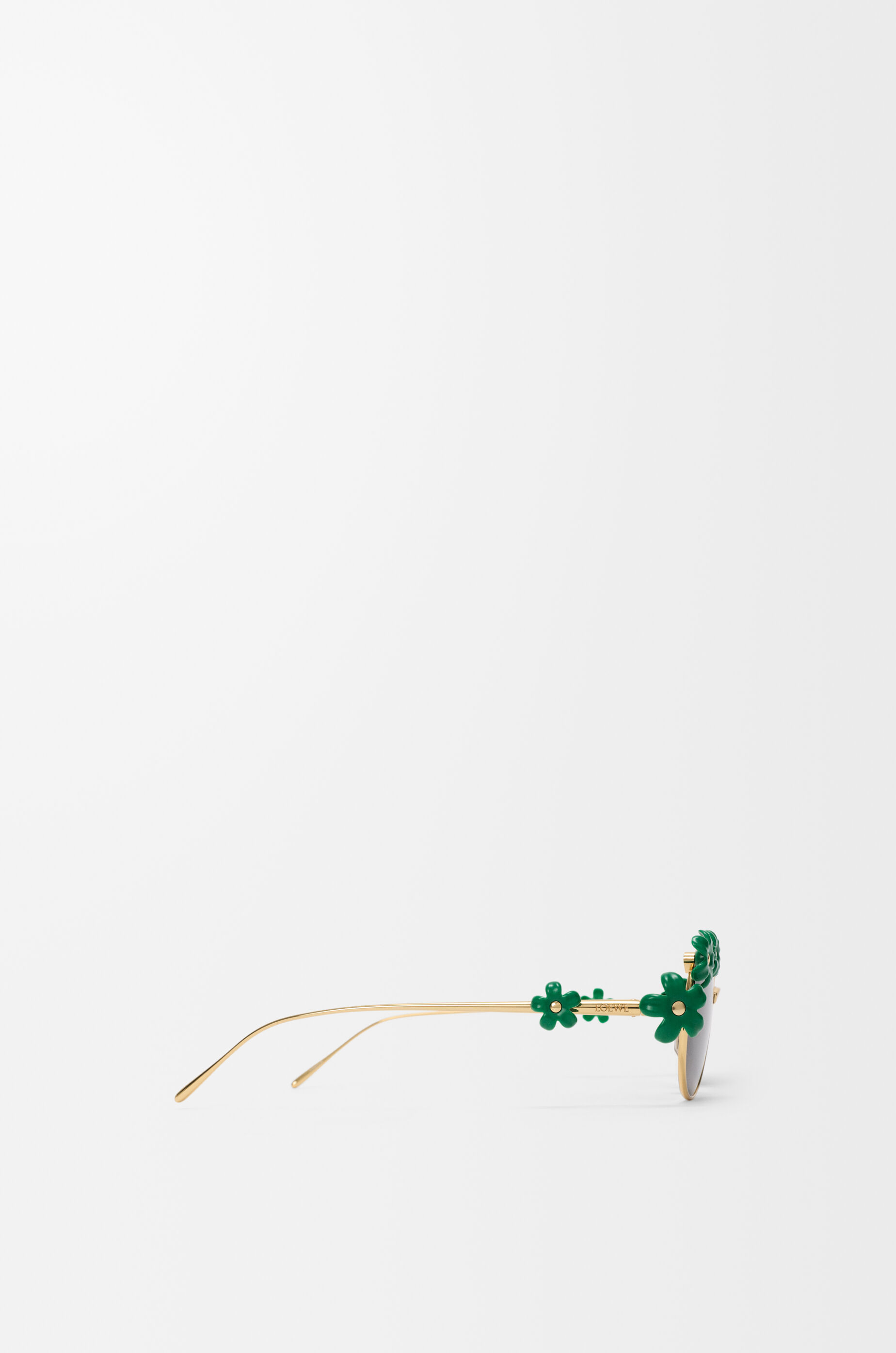 LOEWE Daisy Field sunglasses Emerald Green