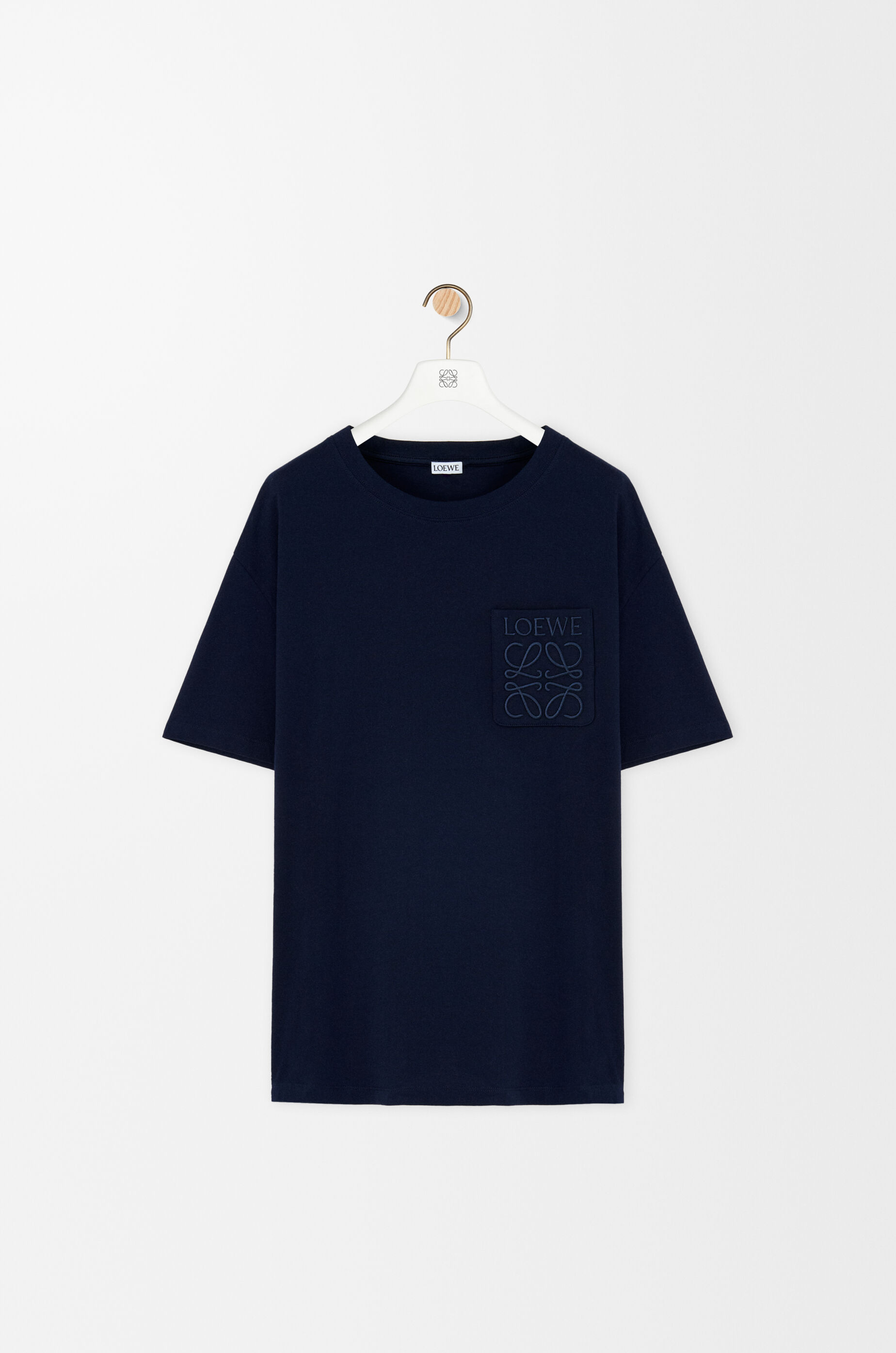 LOEWE Relaxed fit T-shirt in cotton Dark Navy