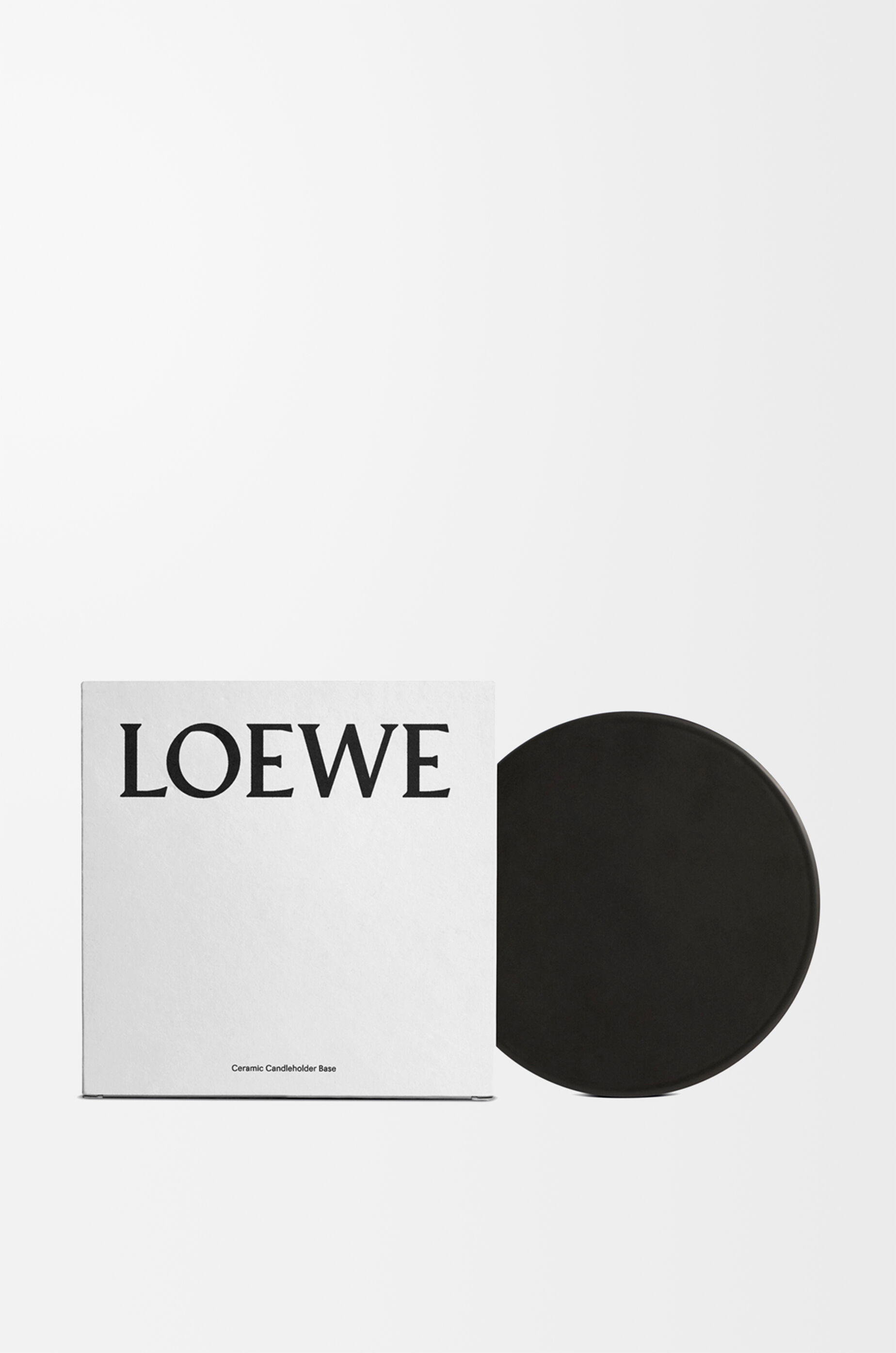LOEWE Candleholder base Terracotta