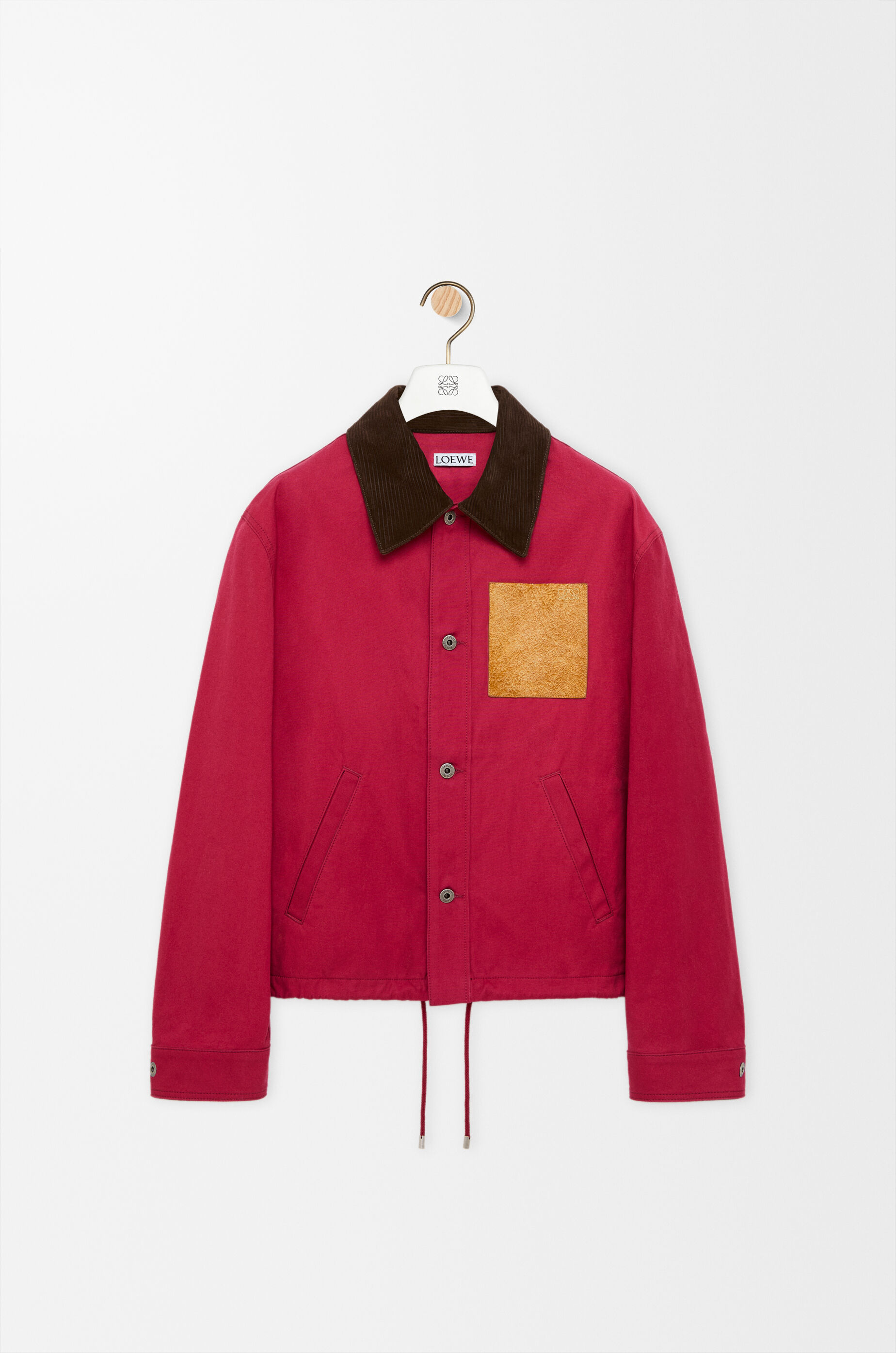 LOEWE Workwear jacket in cotton Red