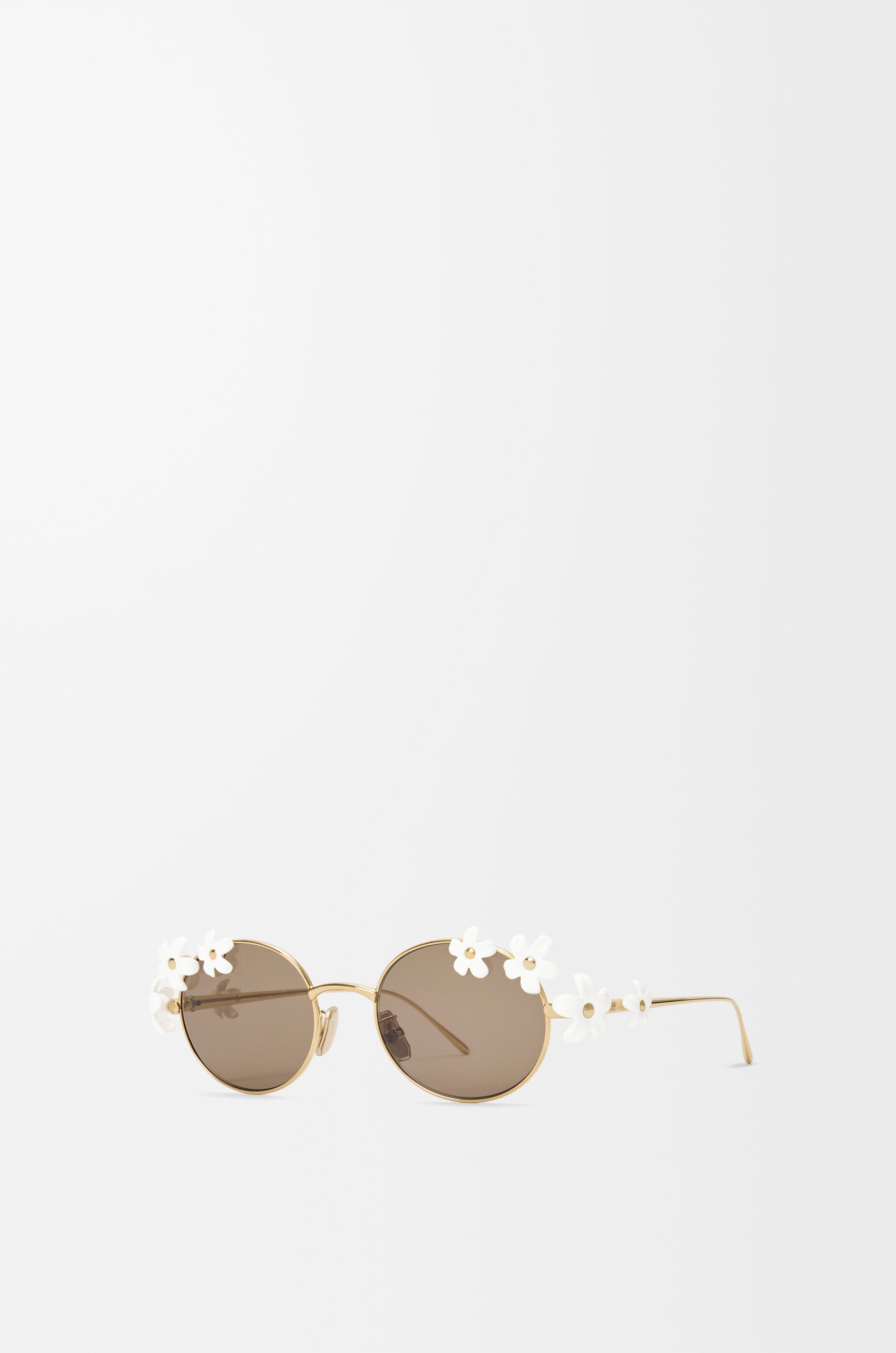 LOEWE Daisy Field sunglasses White