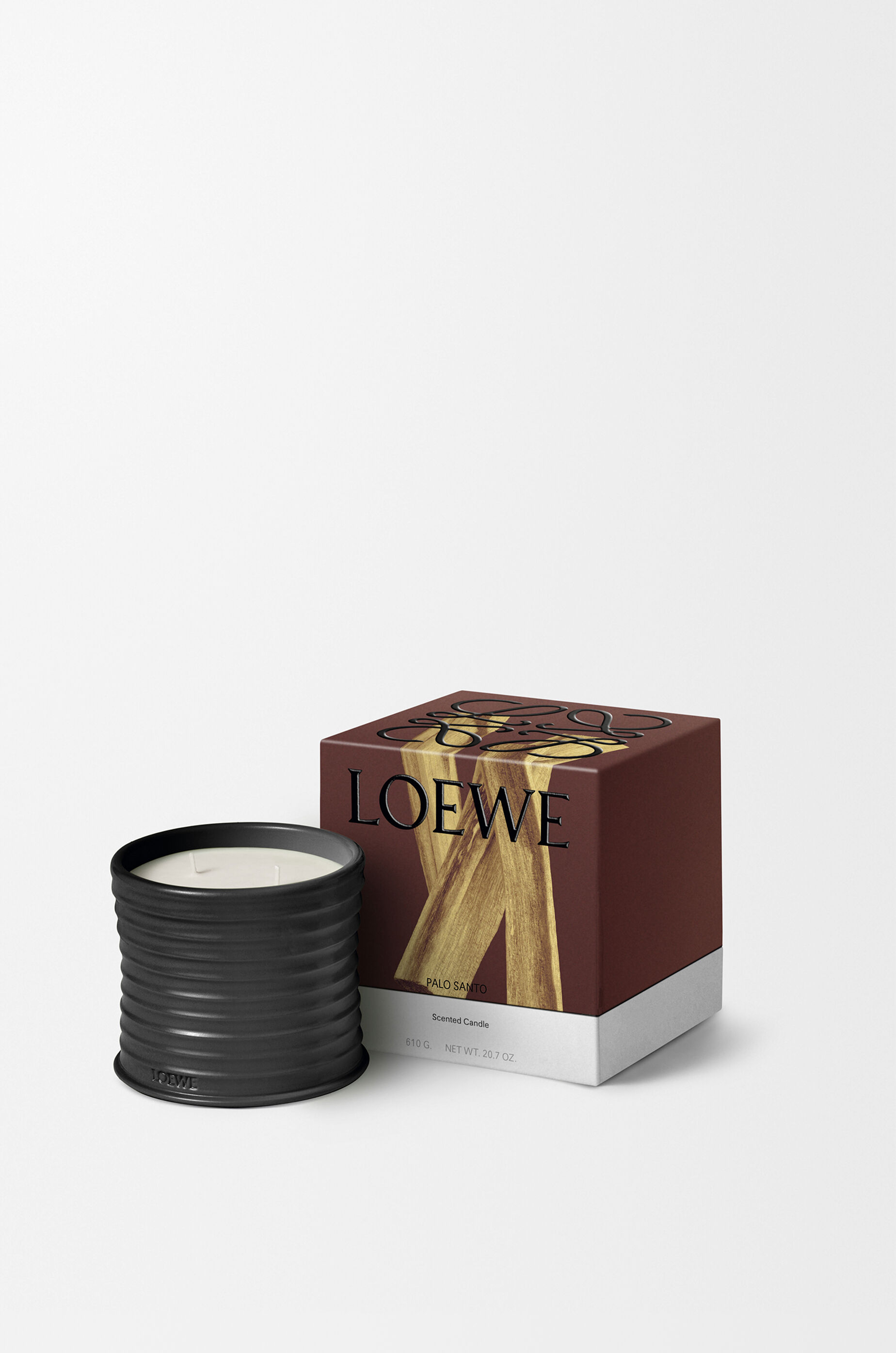LOEWE Medium Palo Santo candle Black