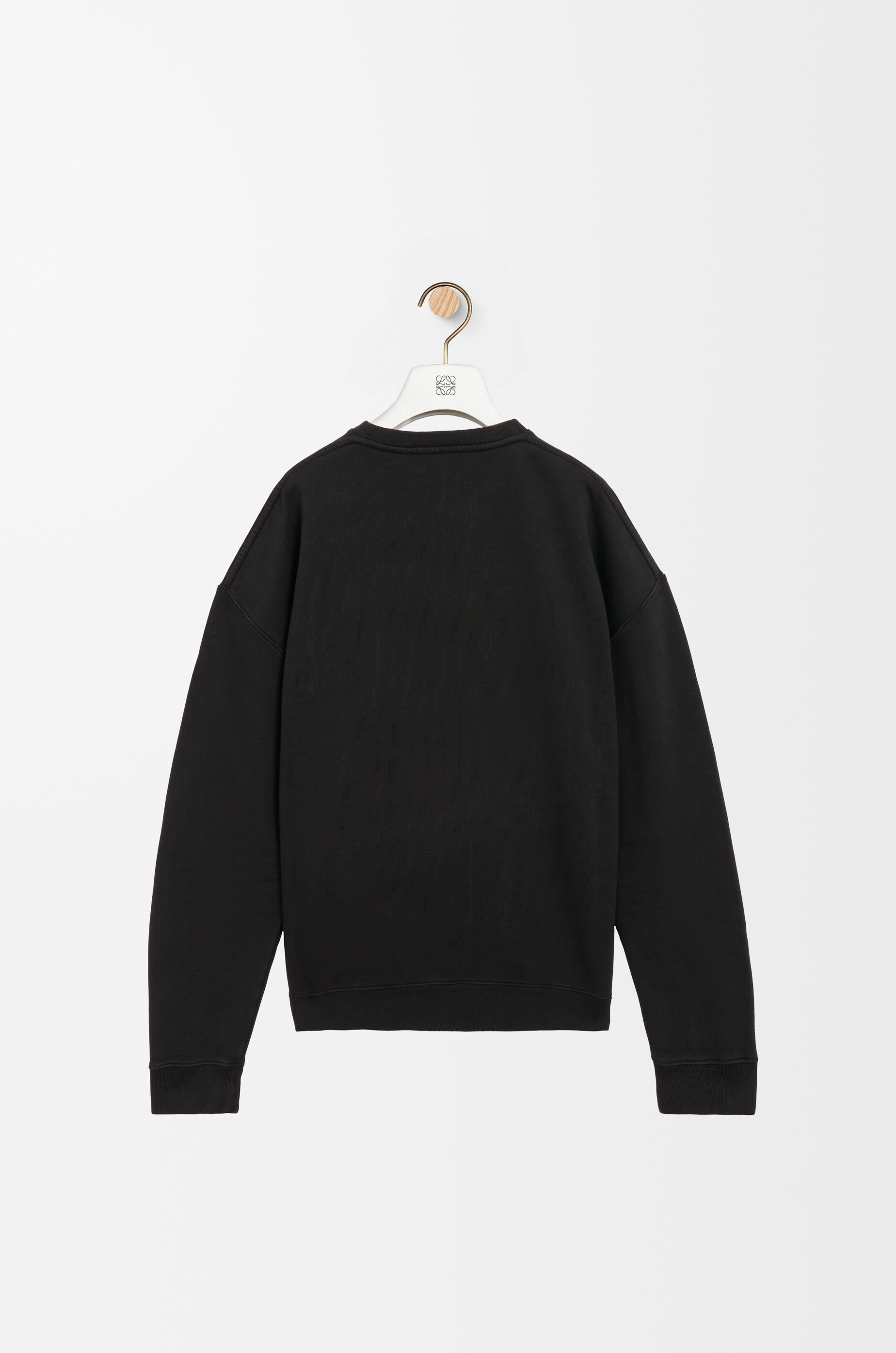 LOEWE Anagram sweatshirt in cotton Black