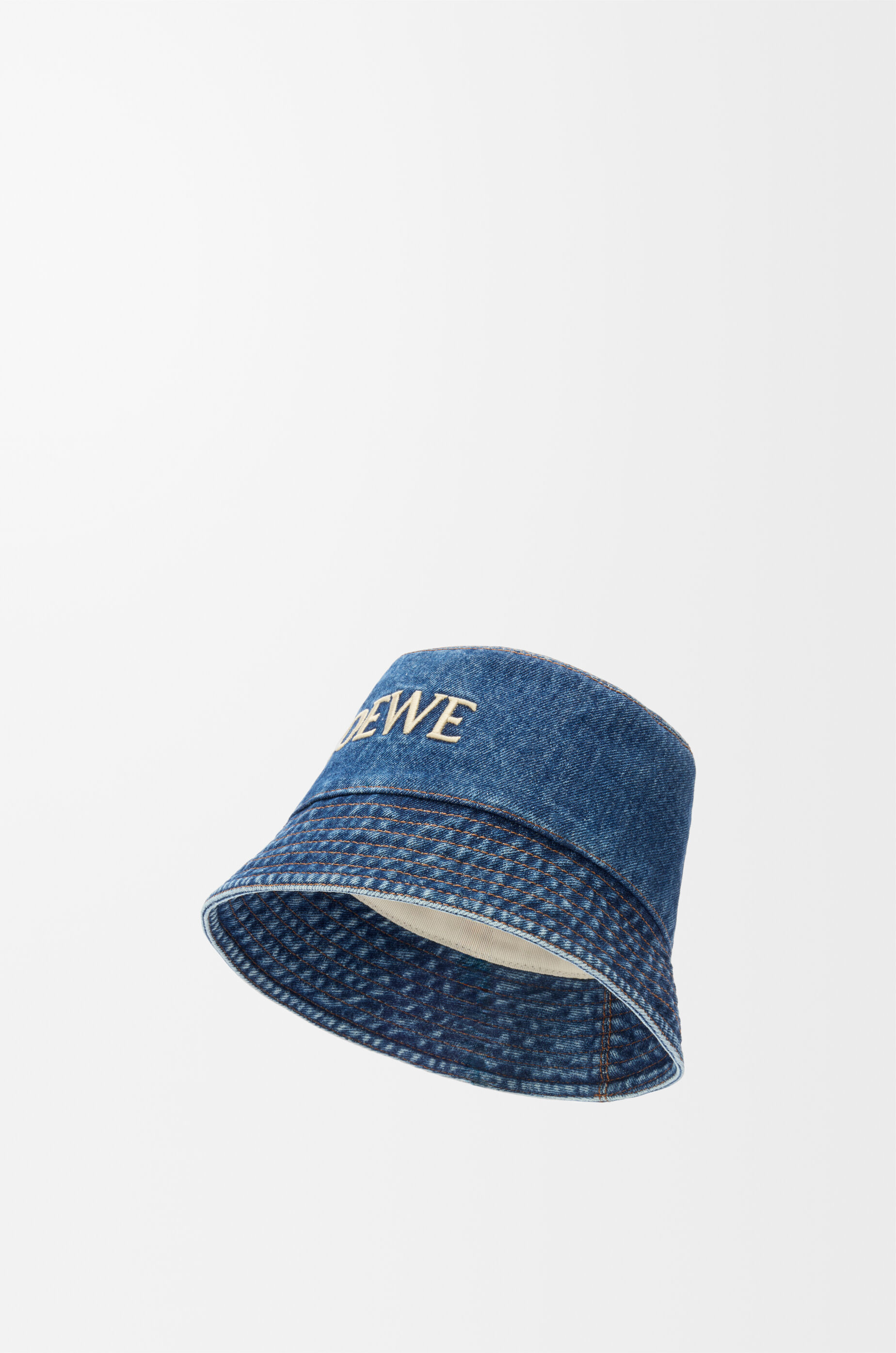 LOEWE LOEWE bucket hat in denim Denim Blue