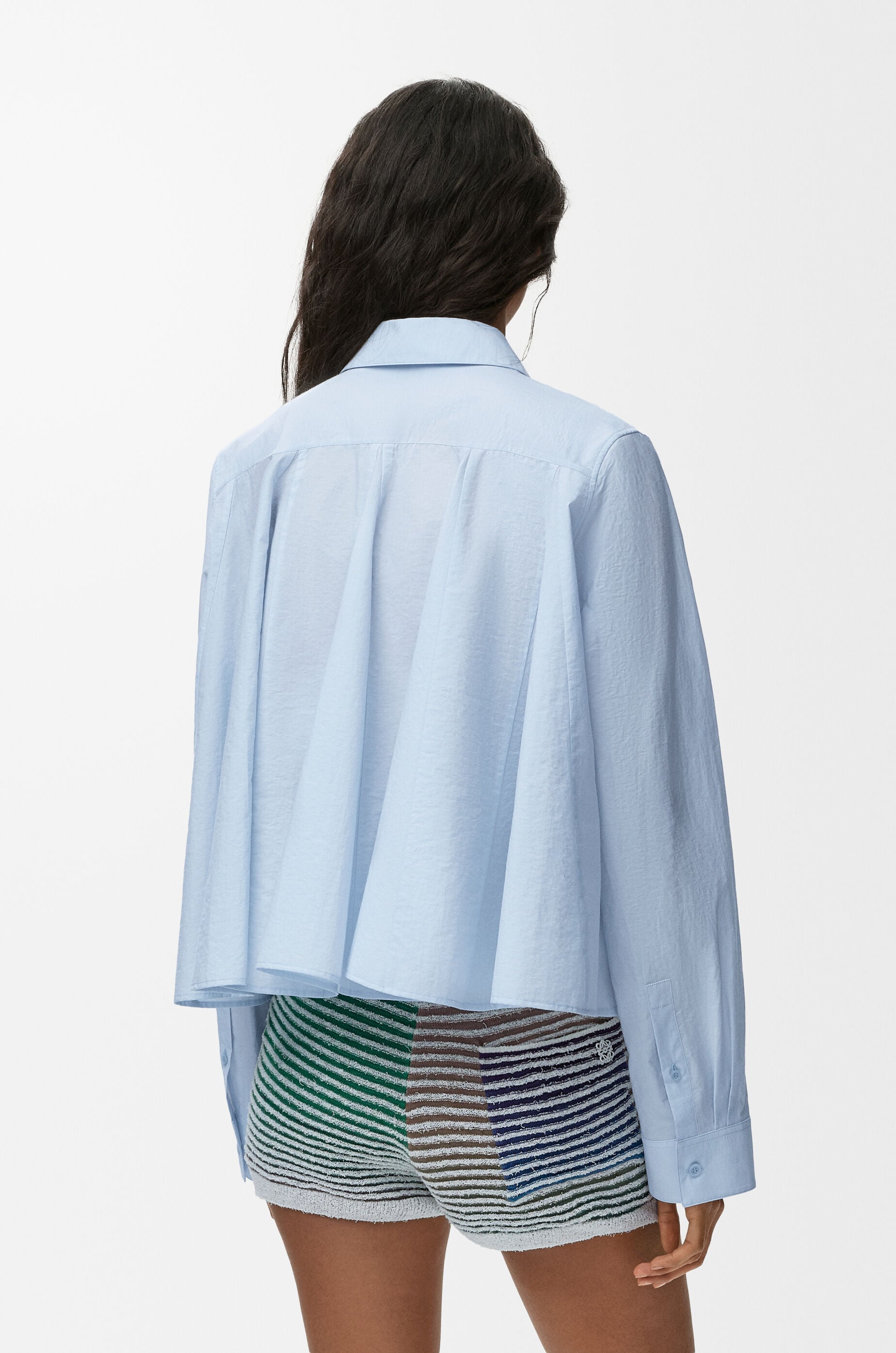 LOEWE Shirt in cotton blend Light Blue