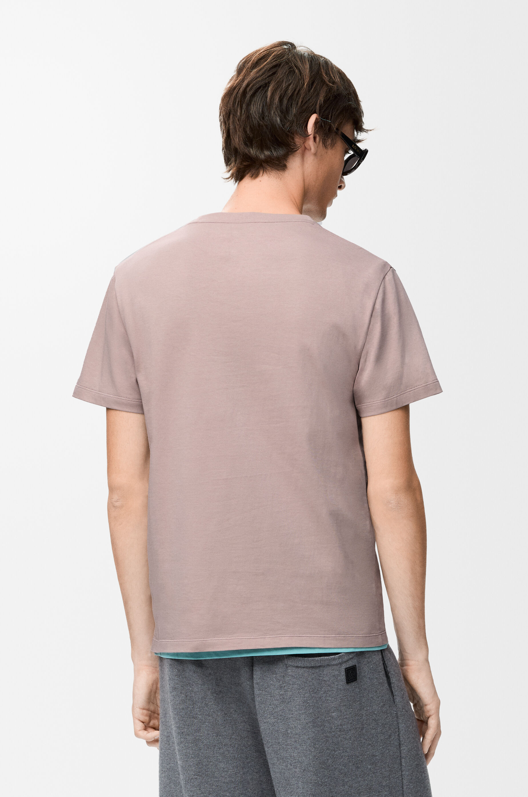 LOEWE Regular fit T-shirt in cotton Light Pink