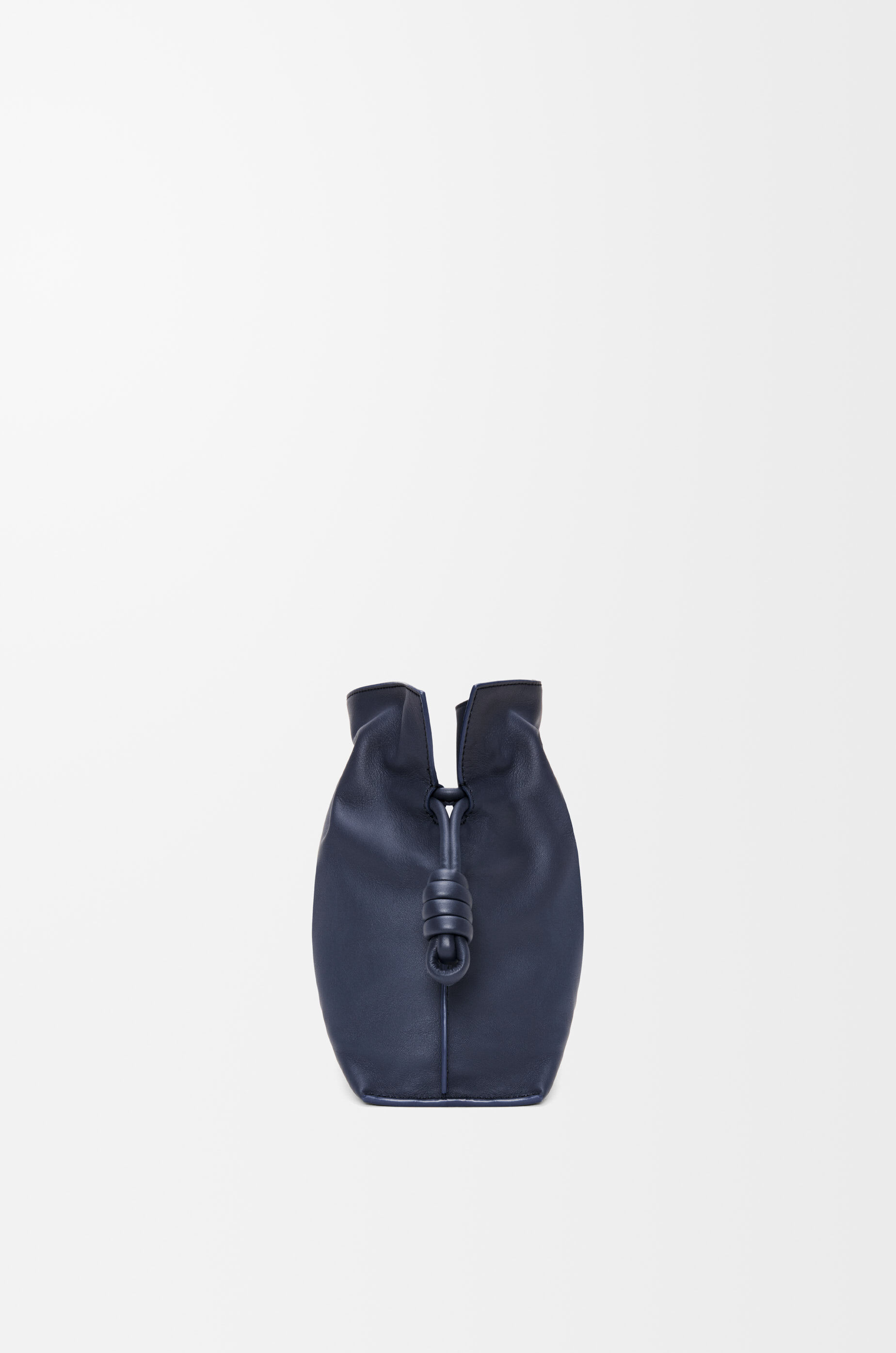 LOEWE Medium Flamenco clutch in nappa calfskin Abyss Blue