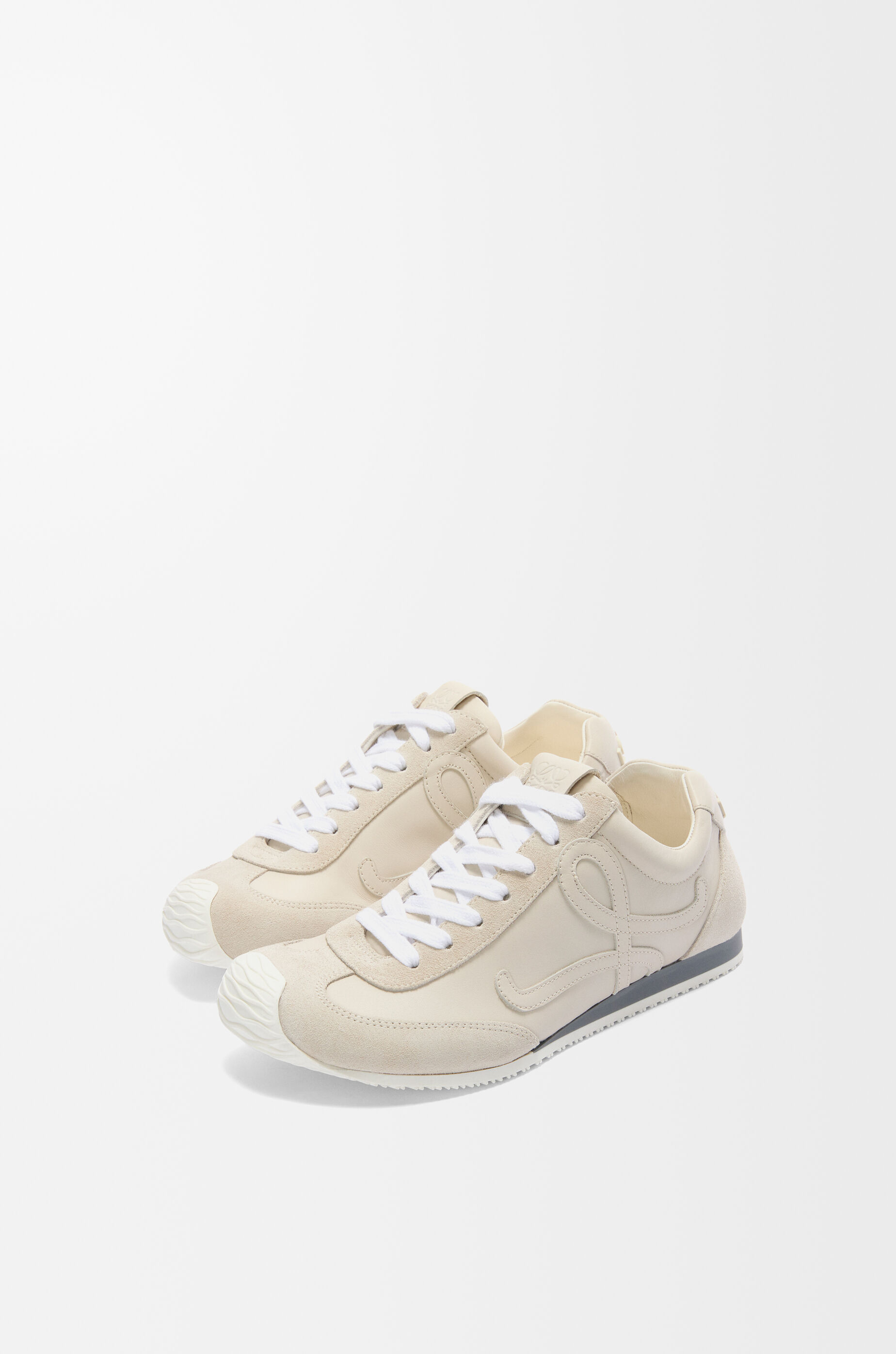 LOEWE Ballet Runner 2.0 in soft calfskin White