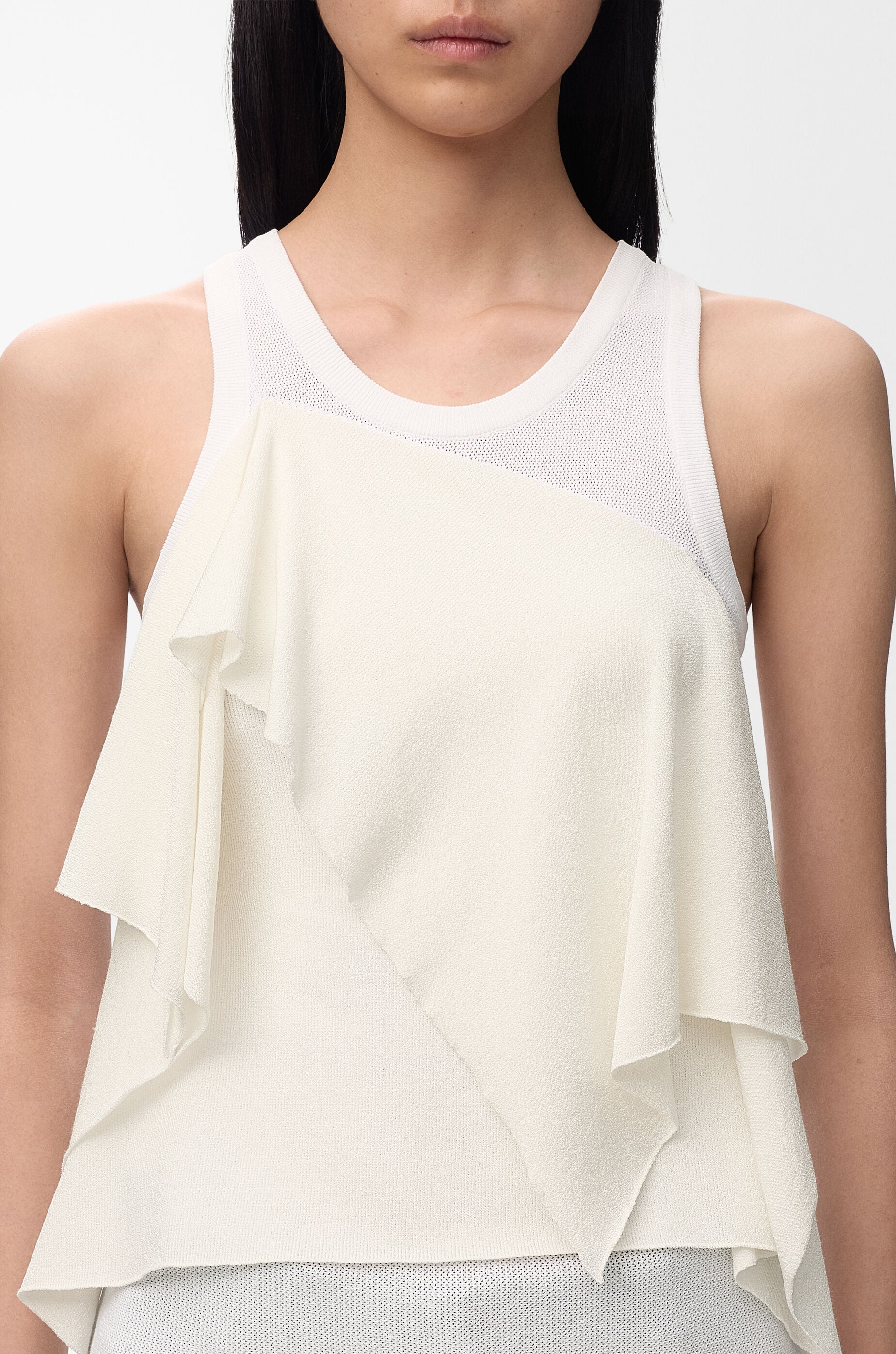 LOEWE Top in viscose blend White