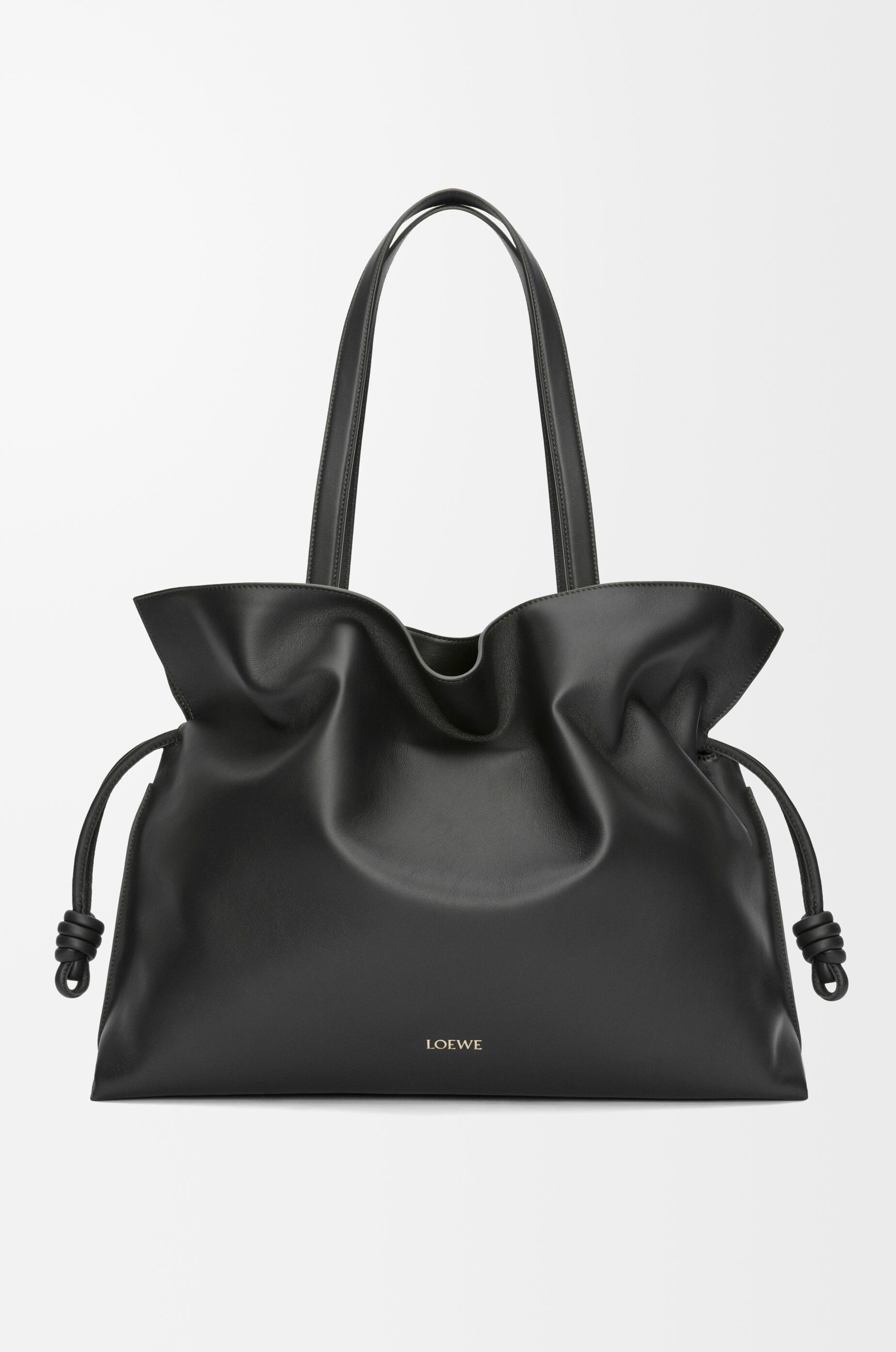 LOEWE XL Flamenco clutch in nappa calfskin Black