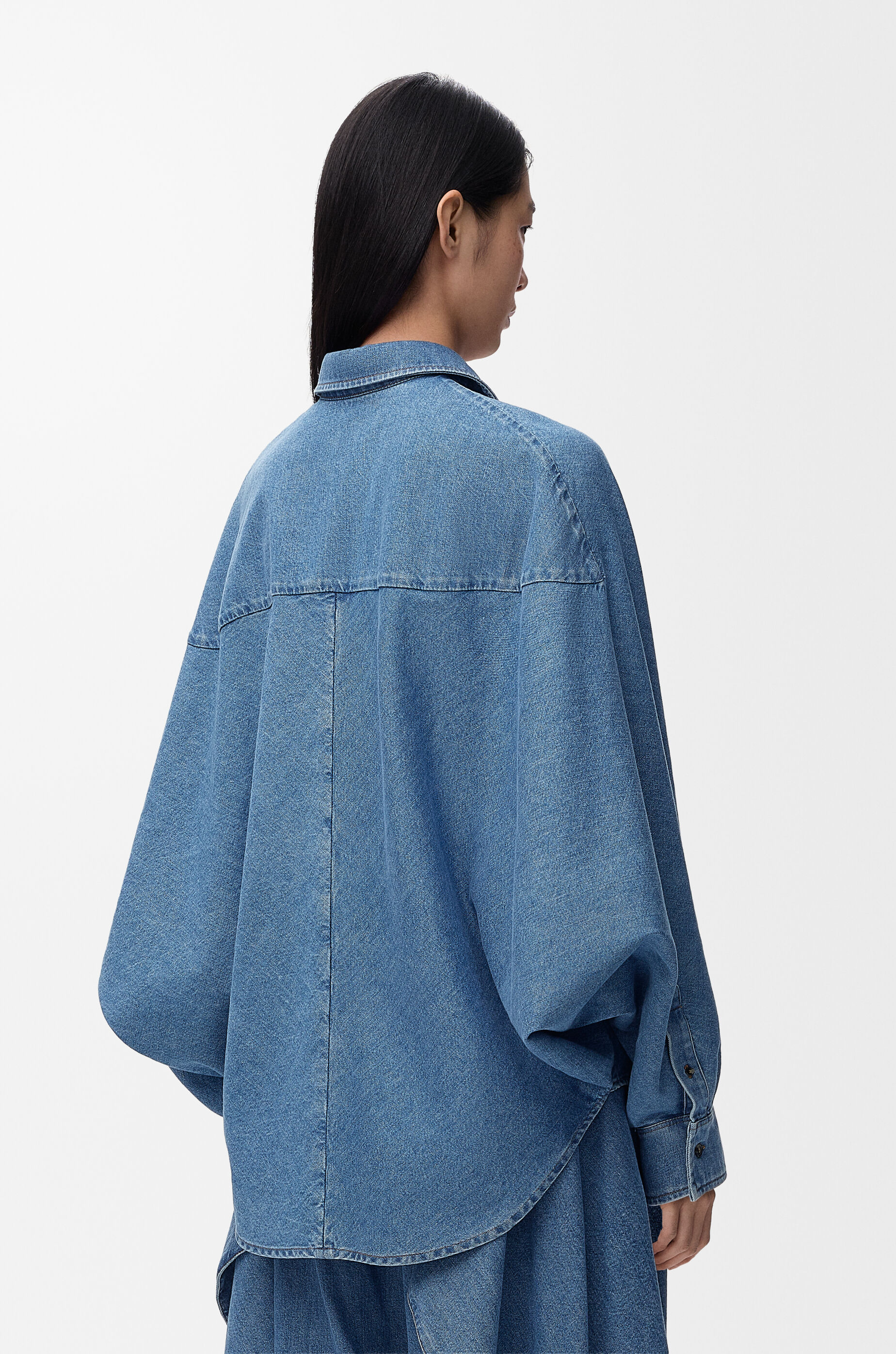 LOEWE Shirt in denim Light Blue