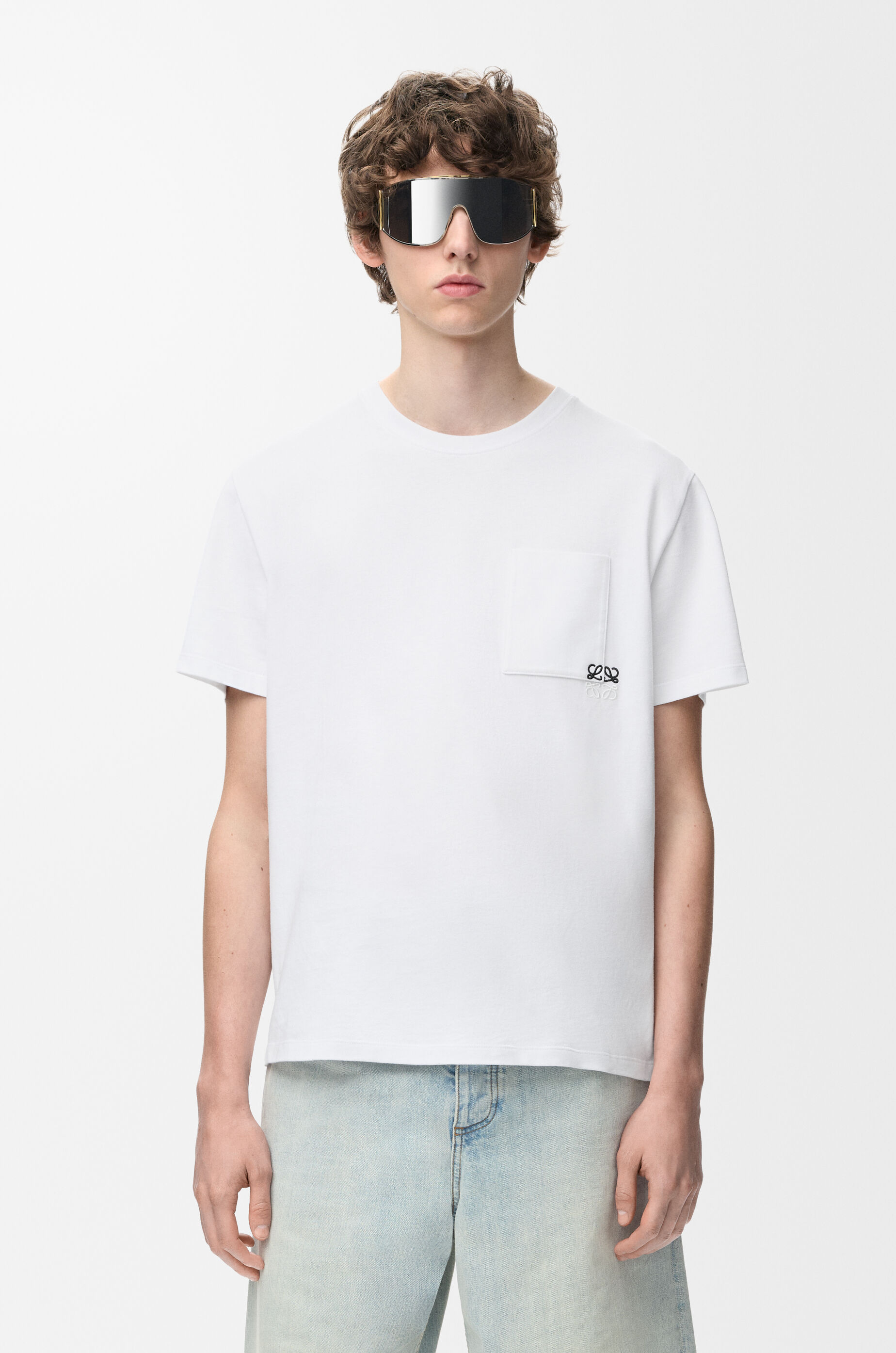 LOEWE Relaxed fit T-shirt in cotton White