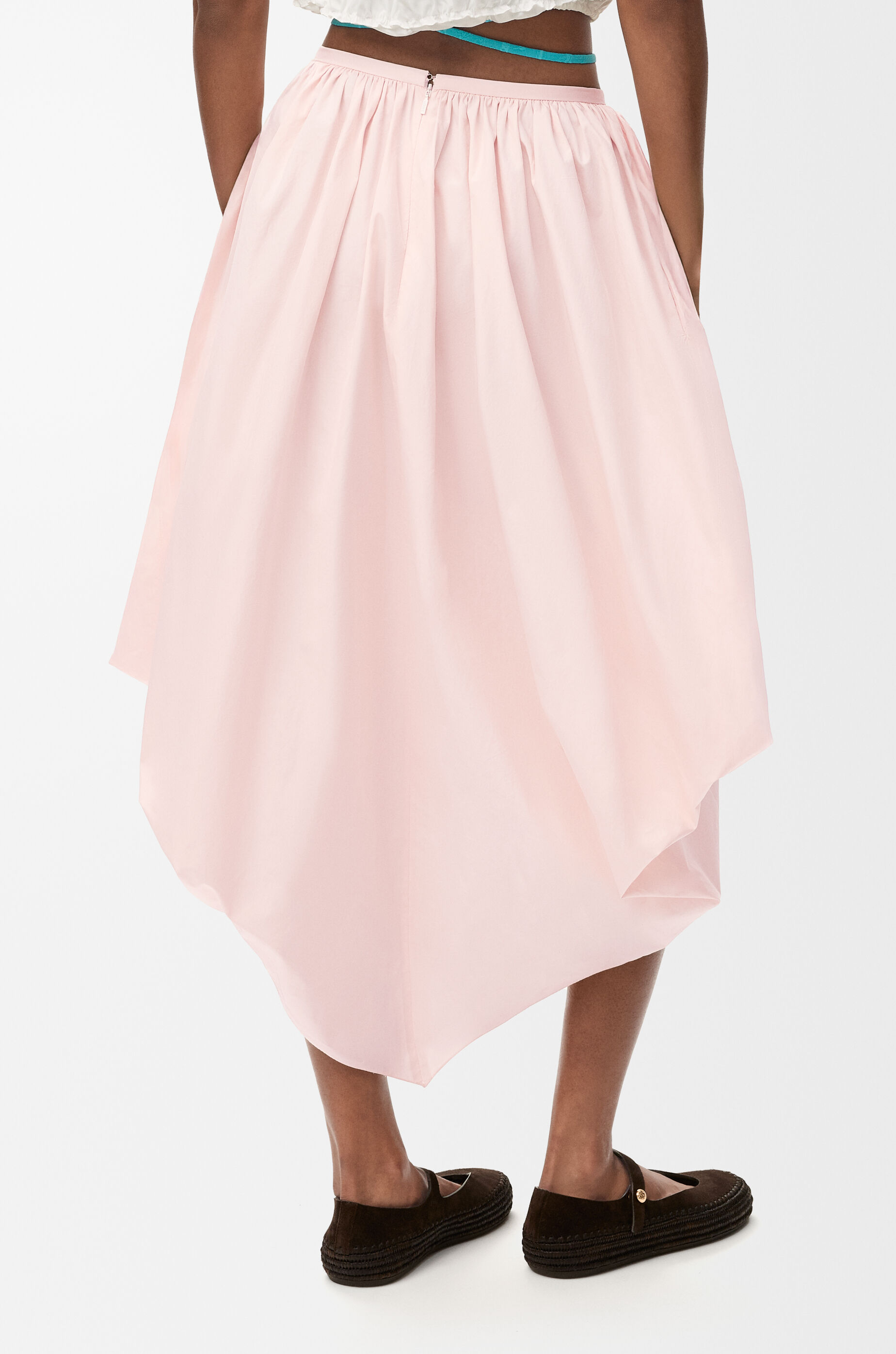 LOEWE Skirt in cotton Light Pink