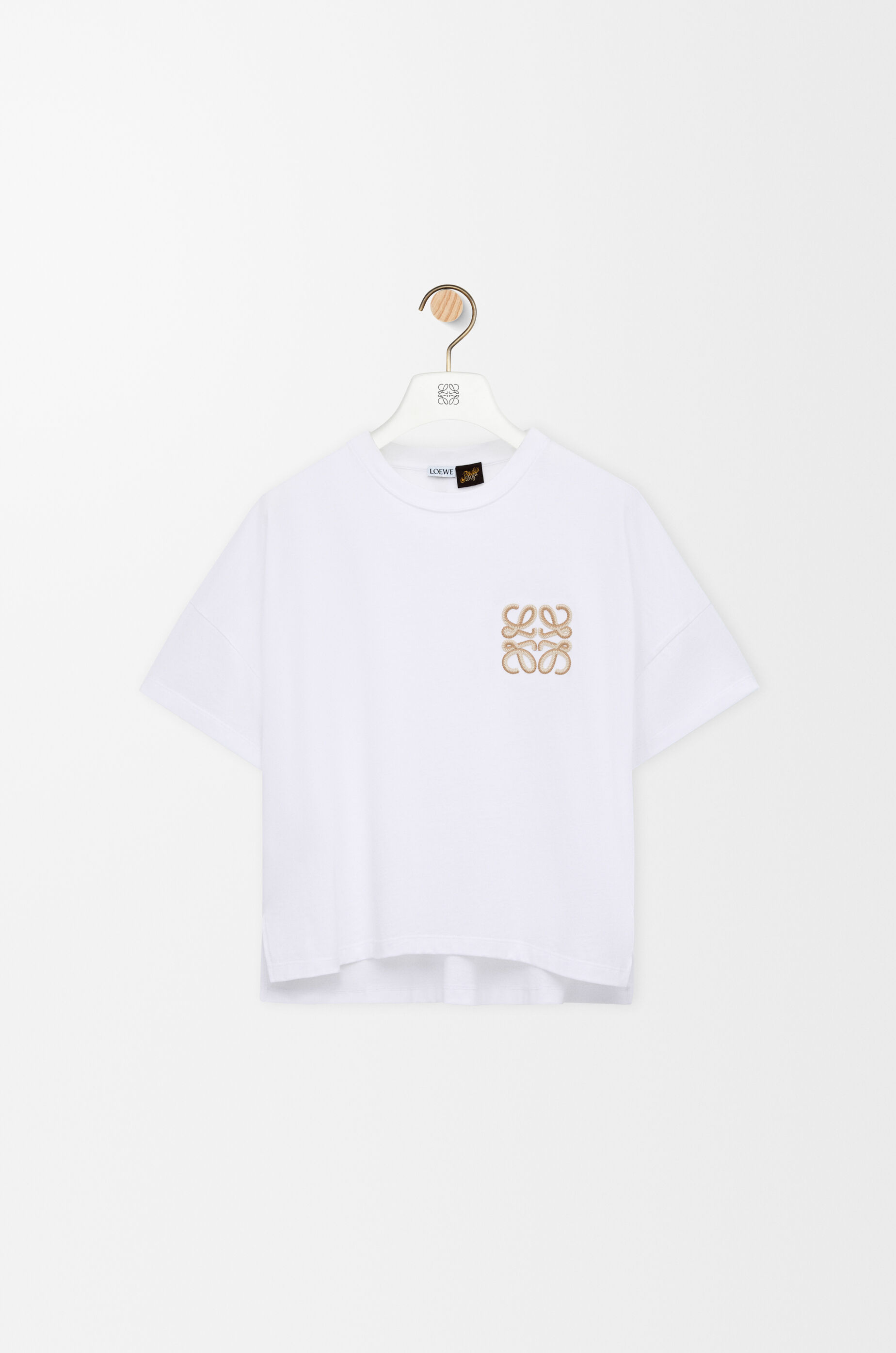 LOEWE Boxy fit T-shirt in cotton White