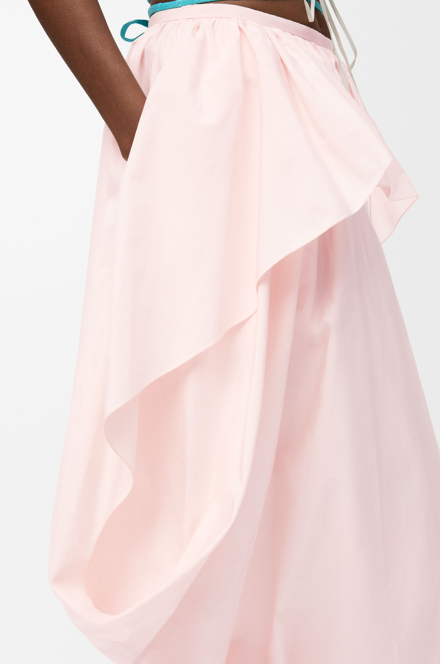 LOEWE Skirt in cotton Light Pink