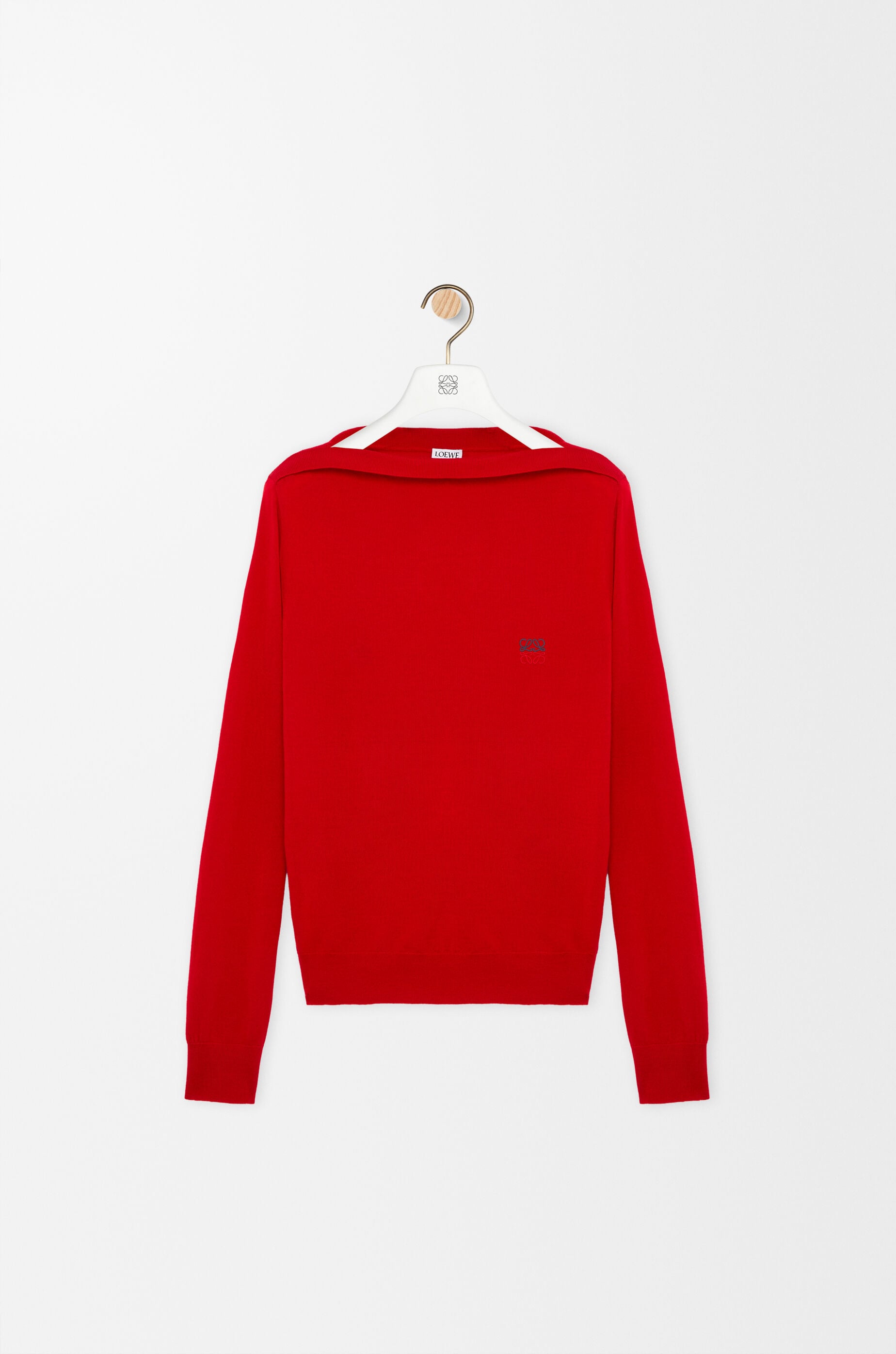 LOEWE Sweater in merino wool Red