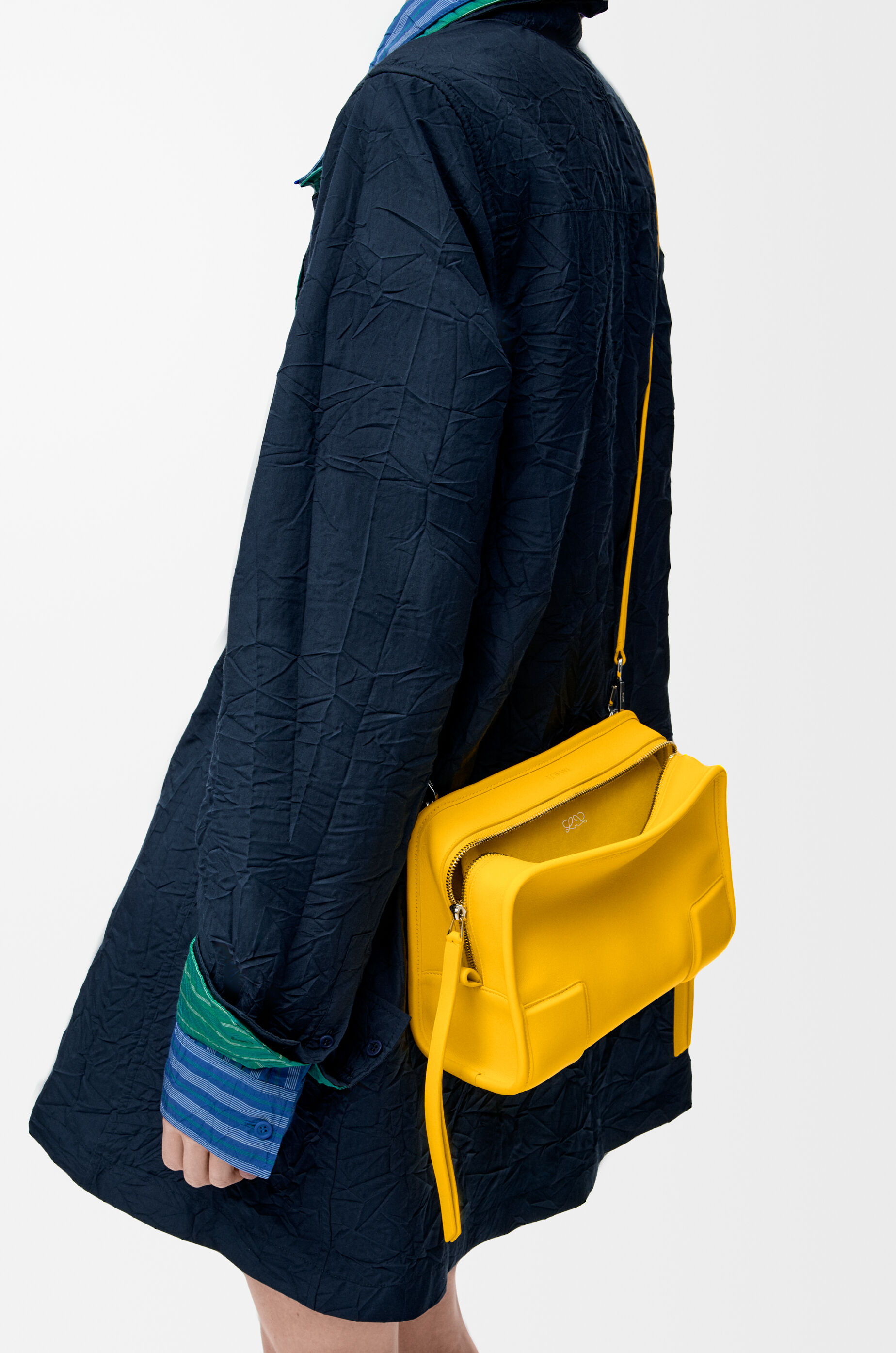 LOEWE Small Amazona 180 bag in soft calfskin Daisy Yellow