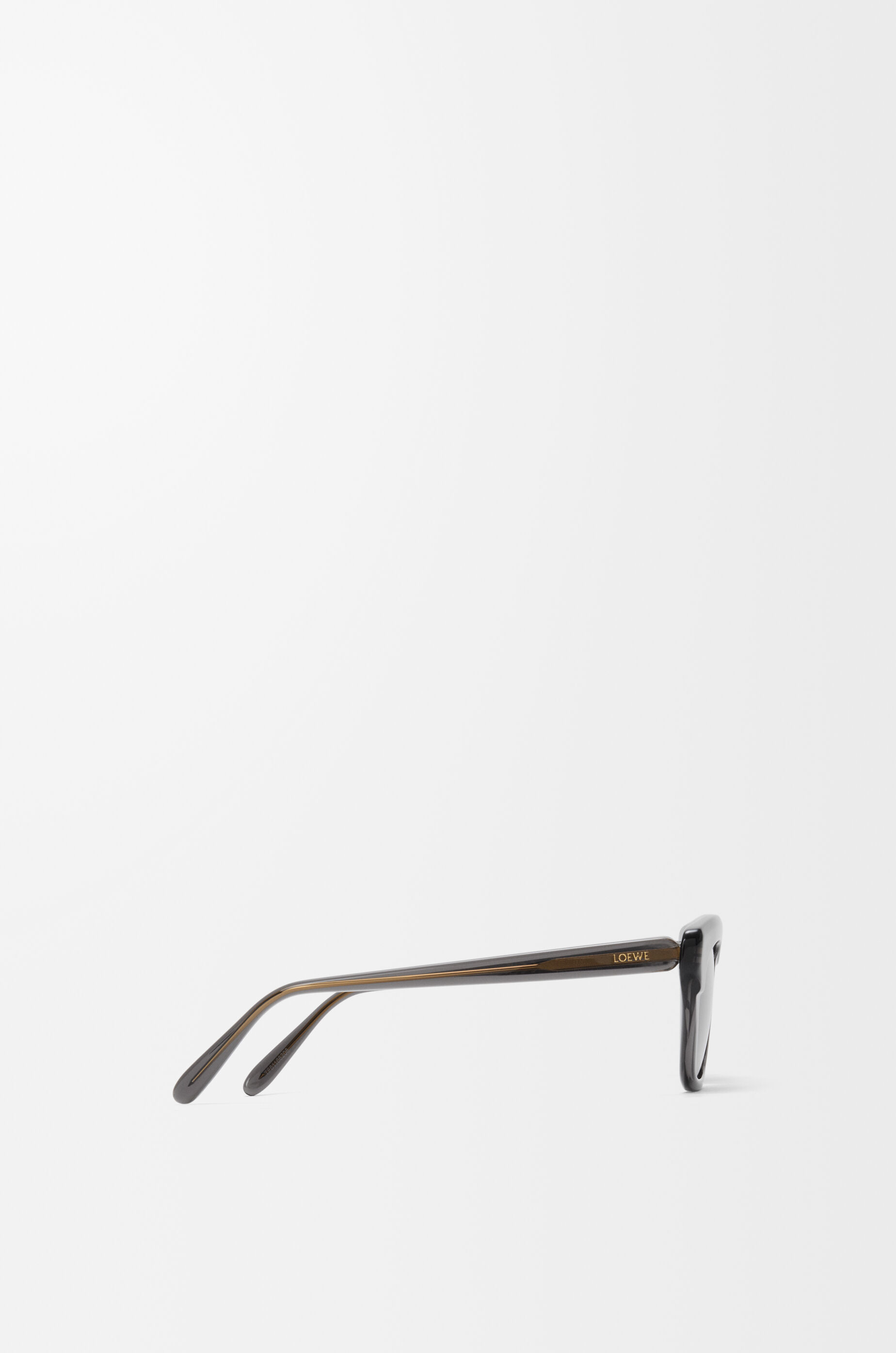 LOEWE Sigma Slim sunglasses Transparent Grey/Black