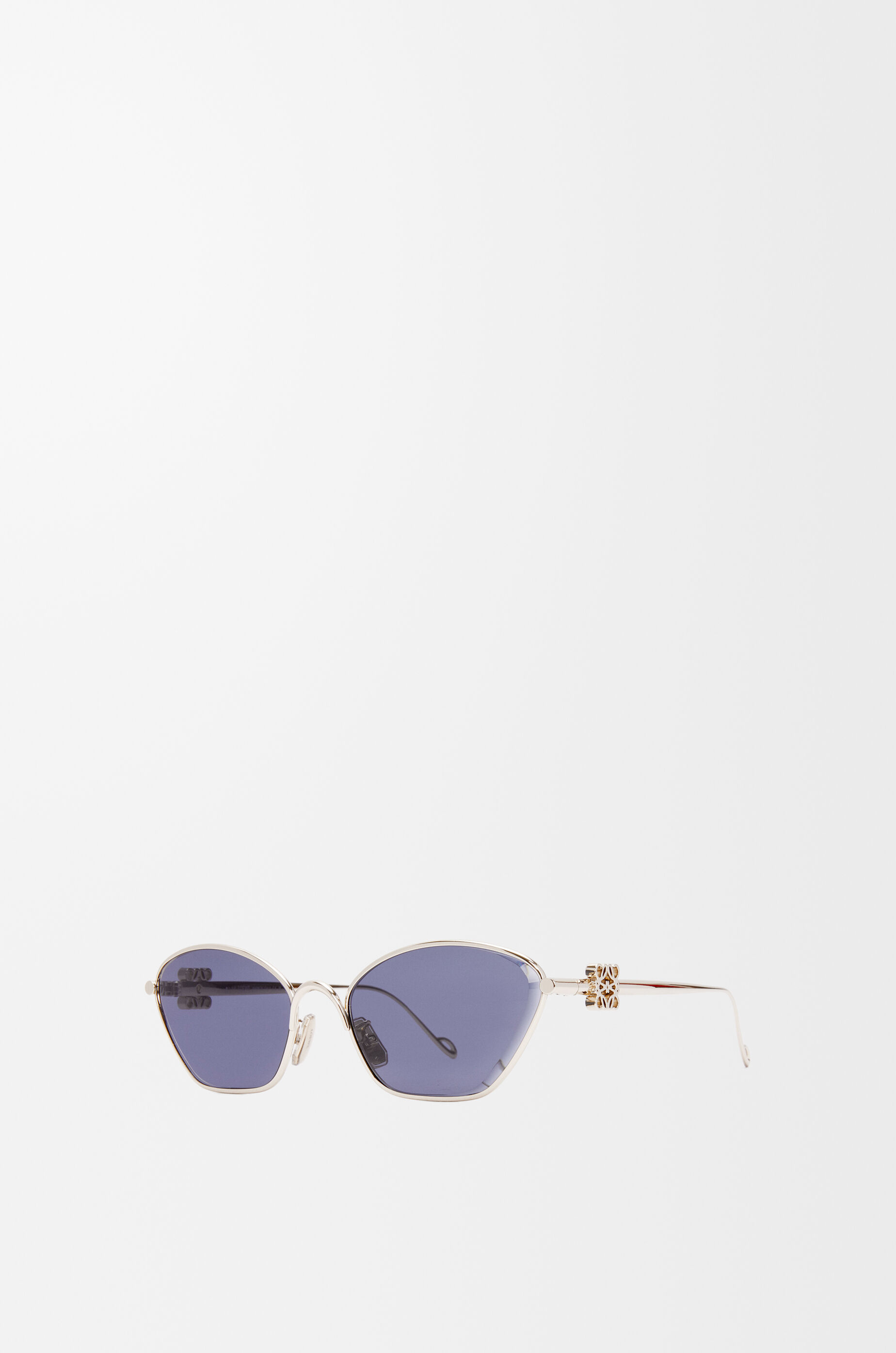 LOEWE Anagram hexagonal sunglasses Solid Blue
