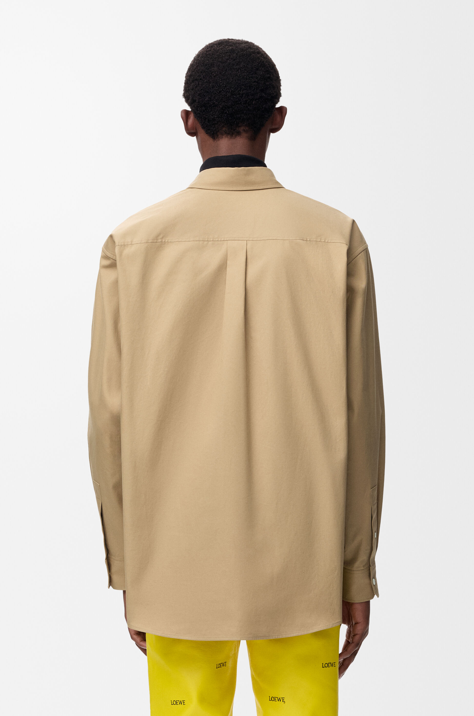 LOEWE Shirt in cotton Beige