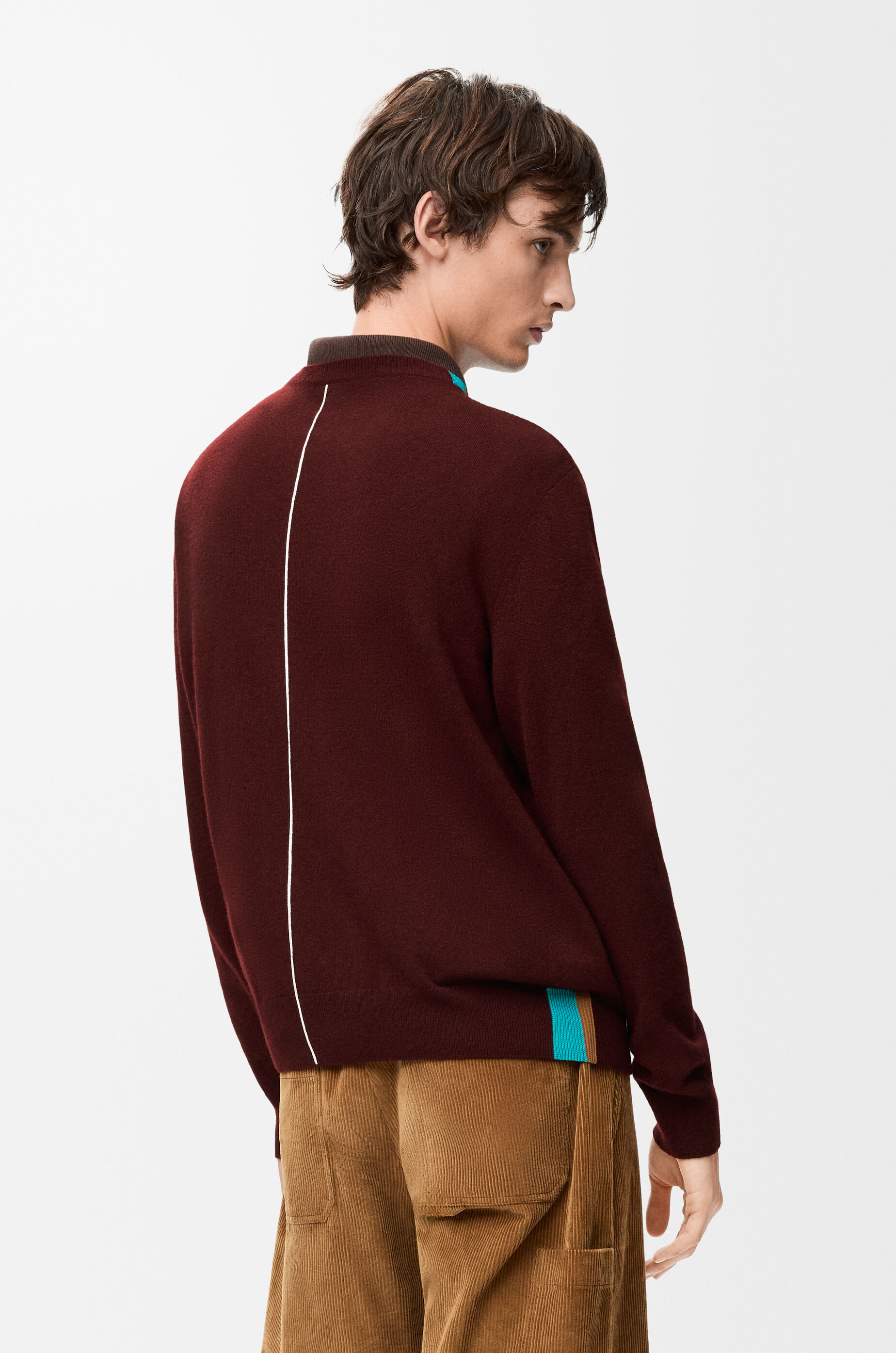 LOEWE Sweater in wool Burgundy