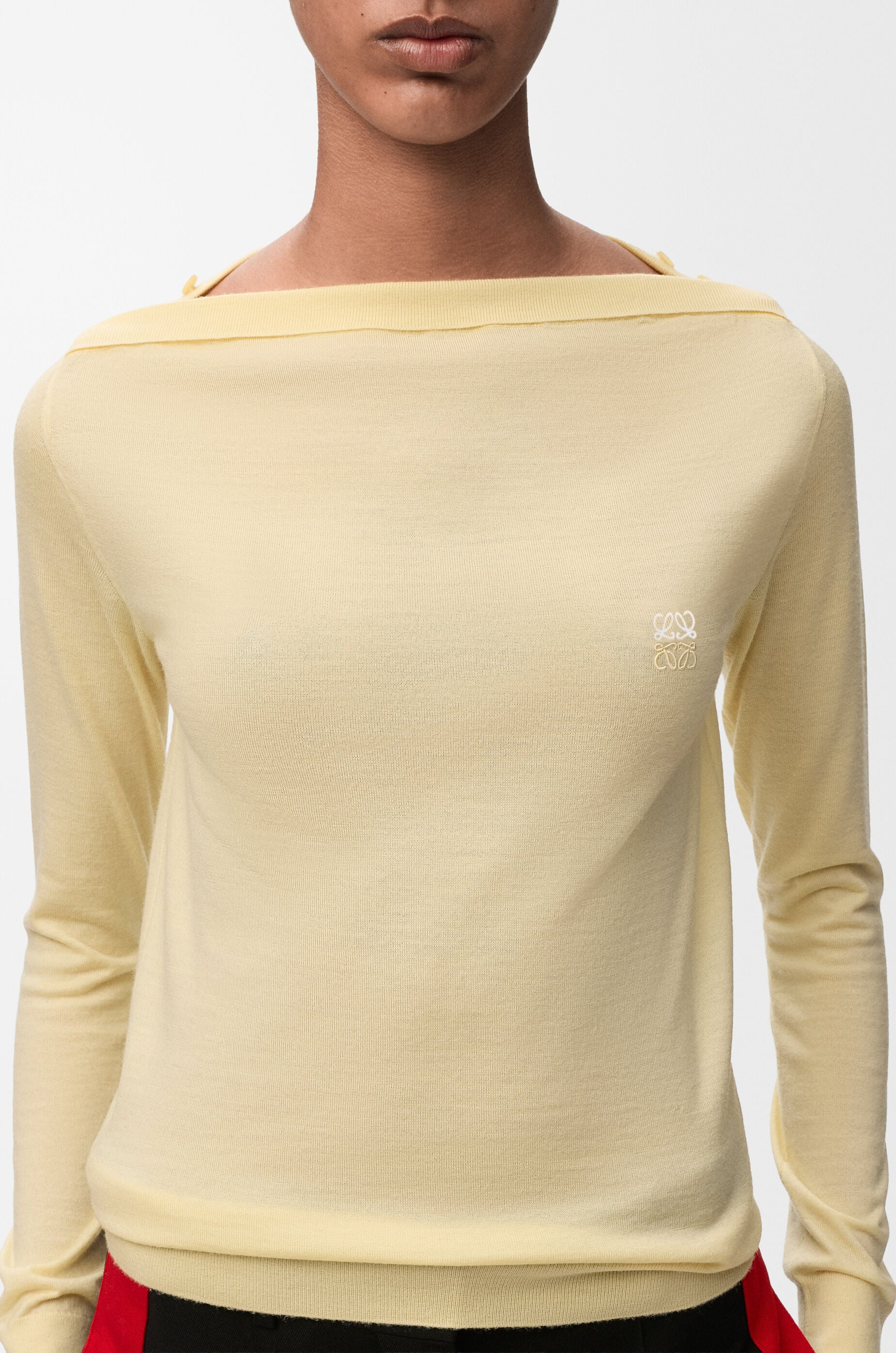 LOEWE Sweater in merino wool Light Yellow