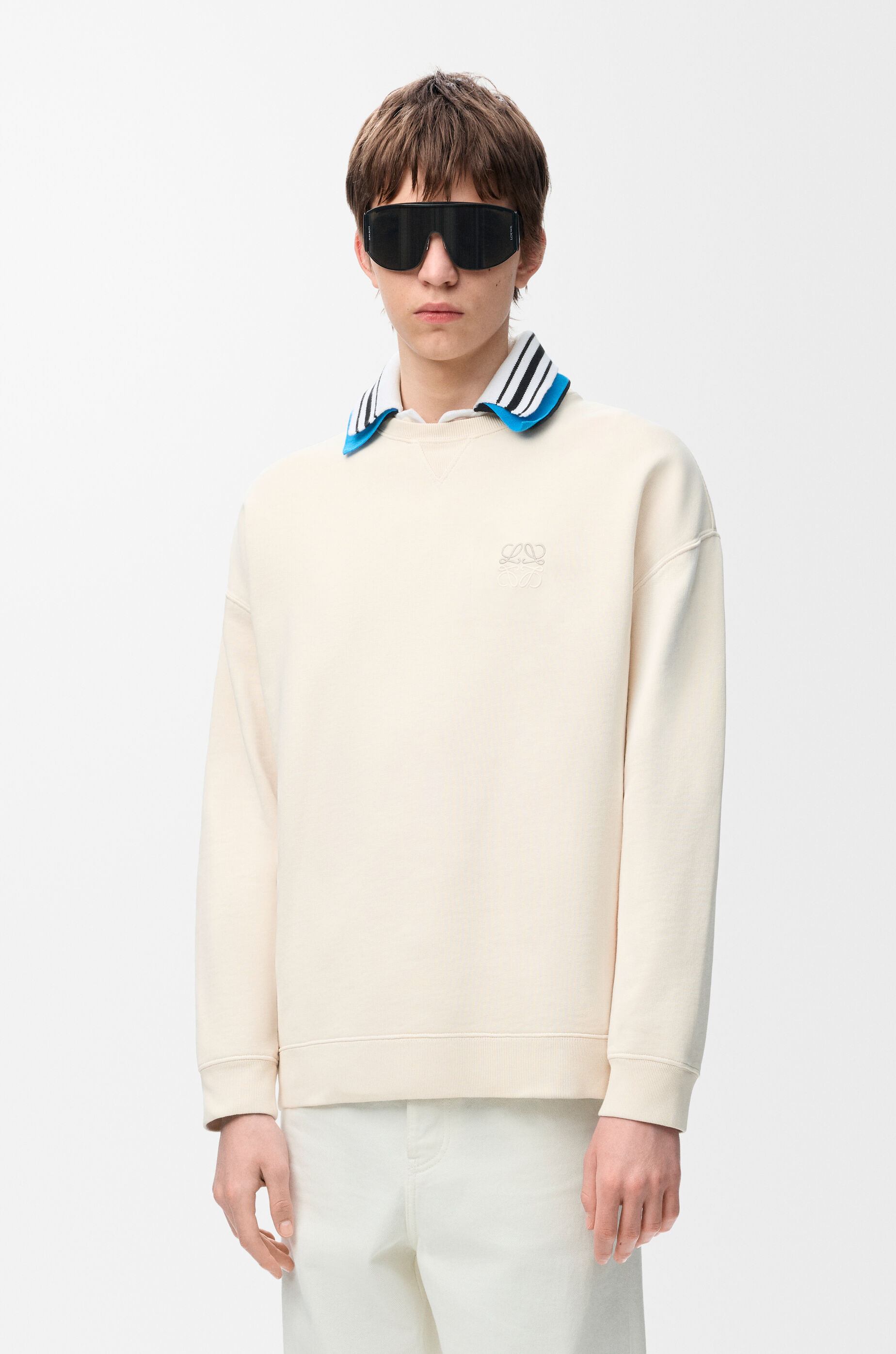 LOEWE Sweatshirt in cotton Beige