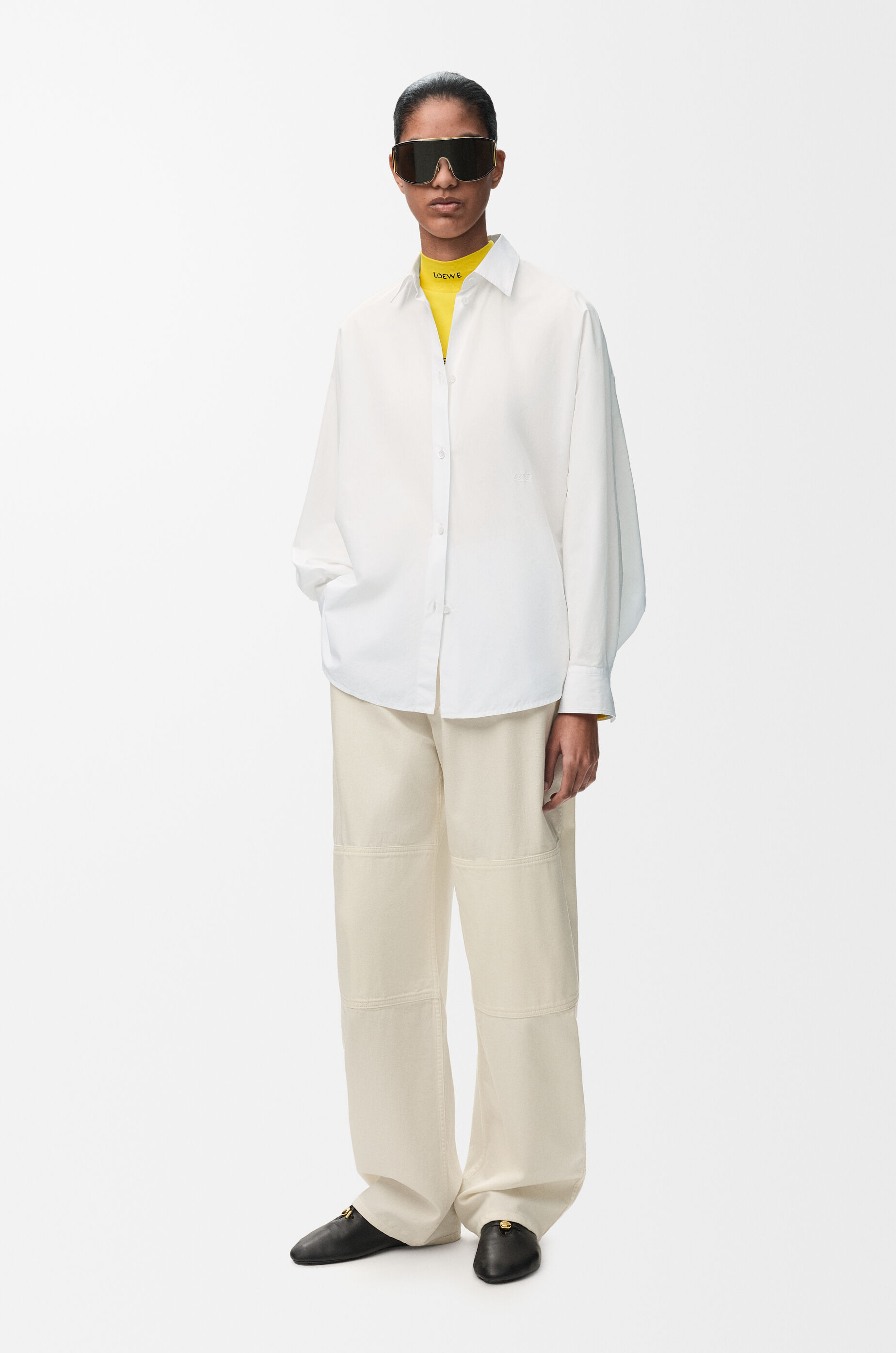 LOEWE Shirt in cotton White