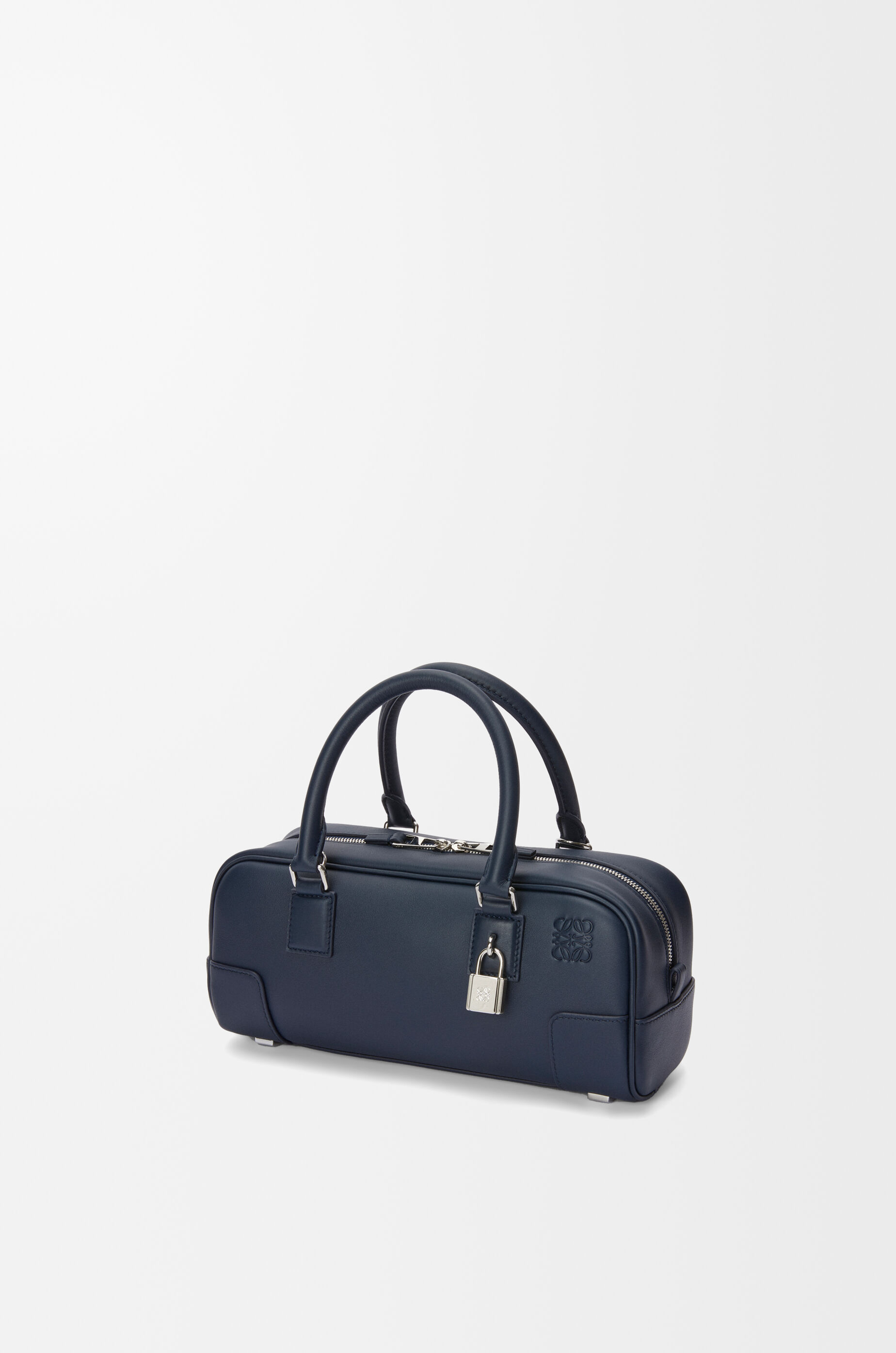LOEWE Amazona 23 cropped bag in nappa calfskin Deep Navy