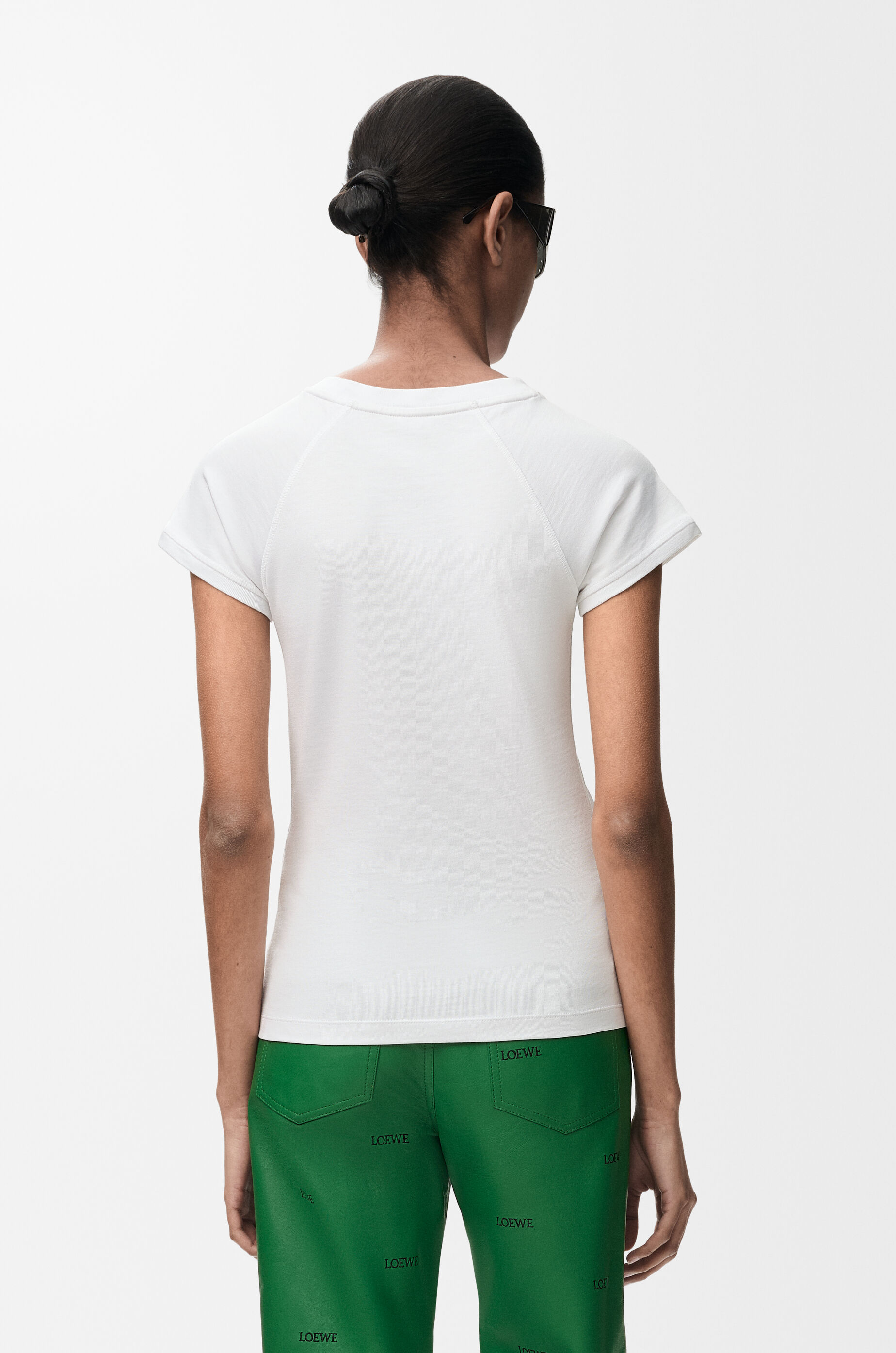 LOEWE Small fit T-shirt in cotton blend White