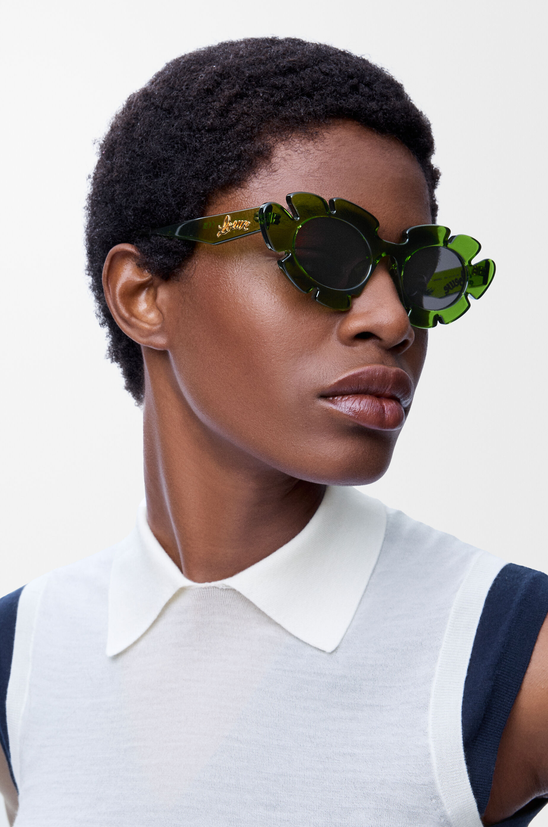 LOEWE Flower sunglasses Cactus Green