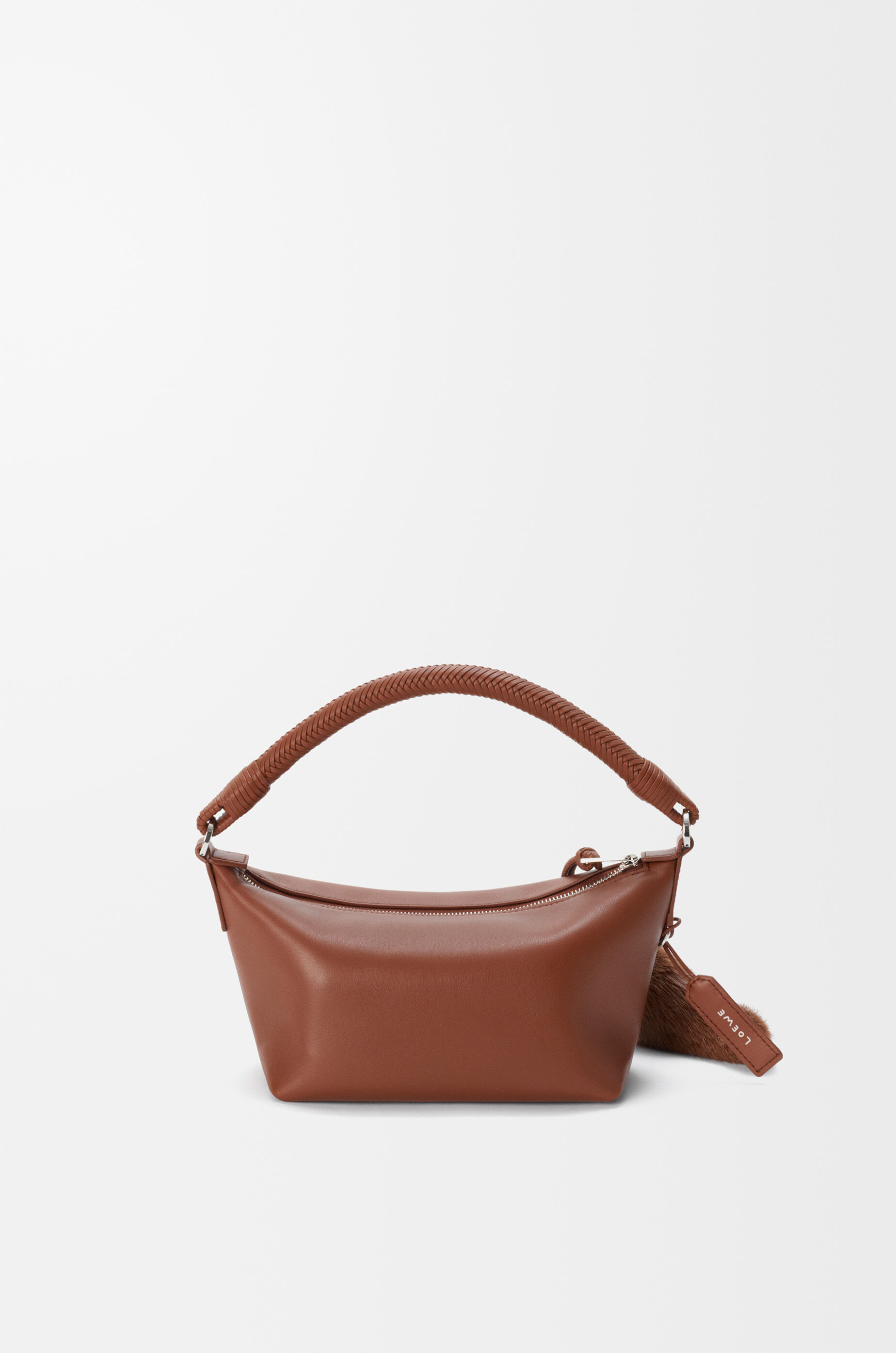 LOEWE Cala mini bag in mellow nappa lambskin Pecan