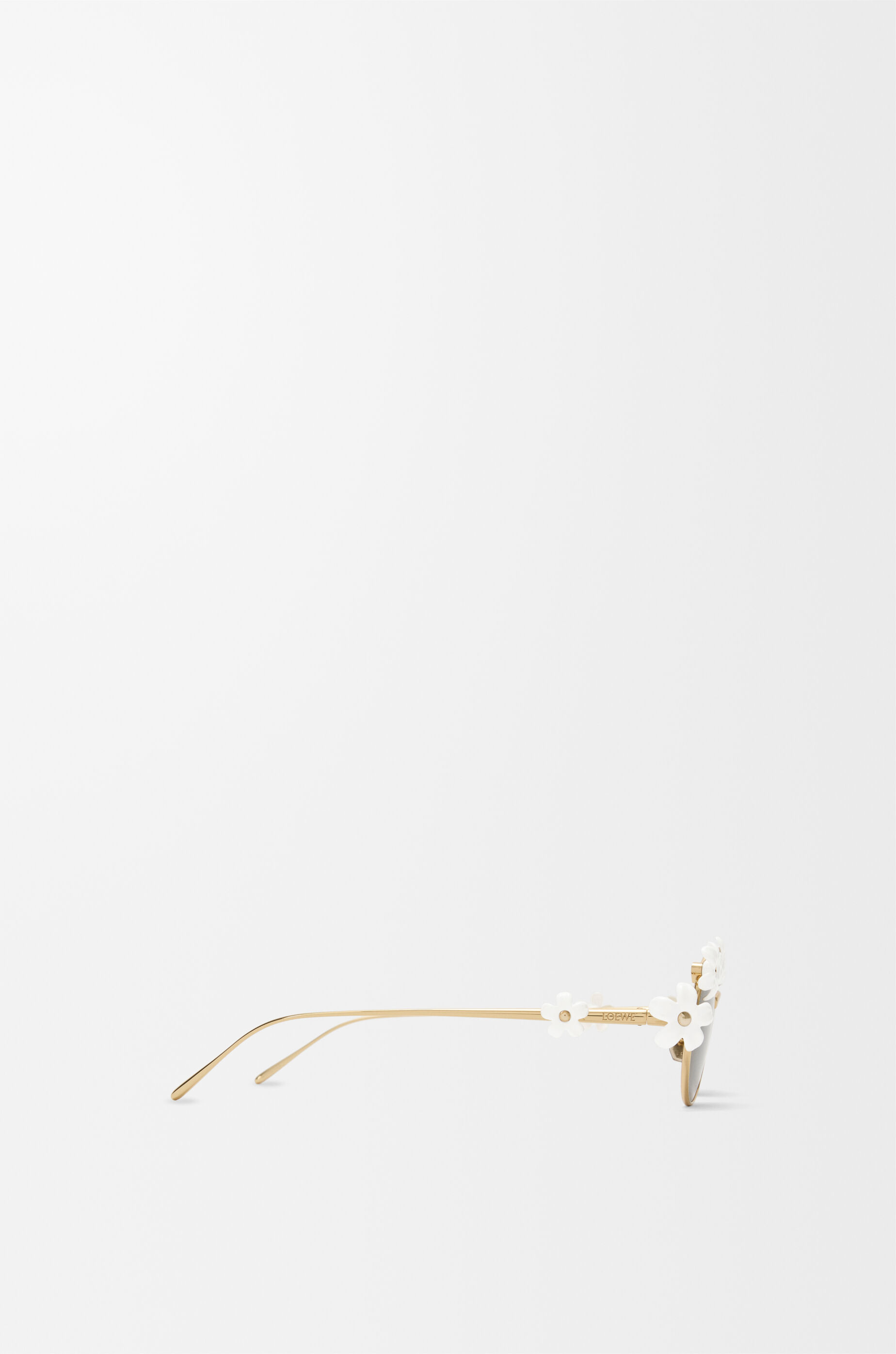 LOEWE Daisy Field sunglasses White