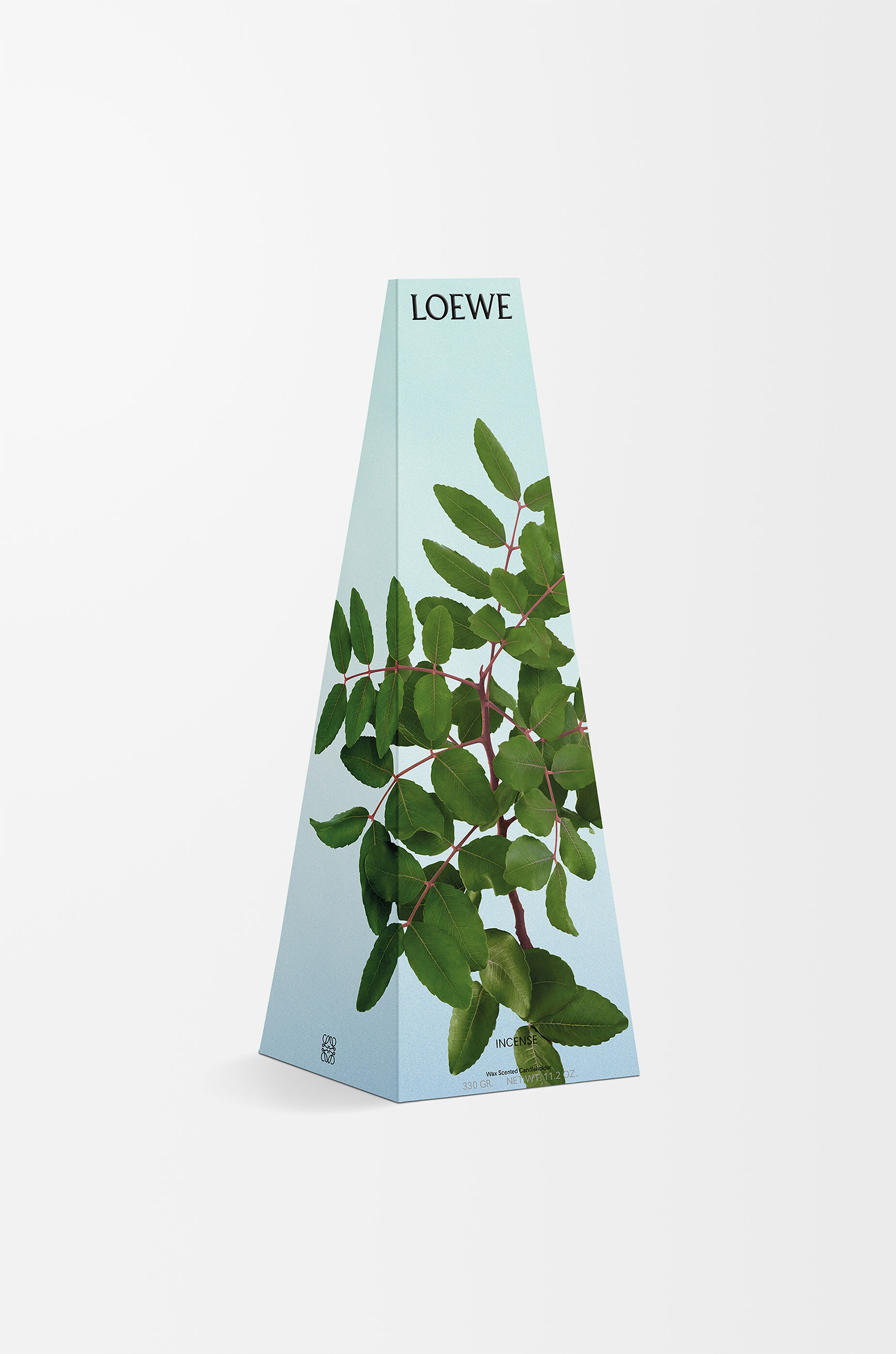 LOEWE Incense wax candleholder Dark Blue
