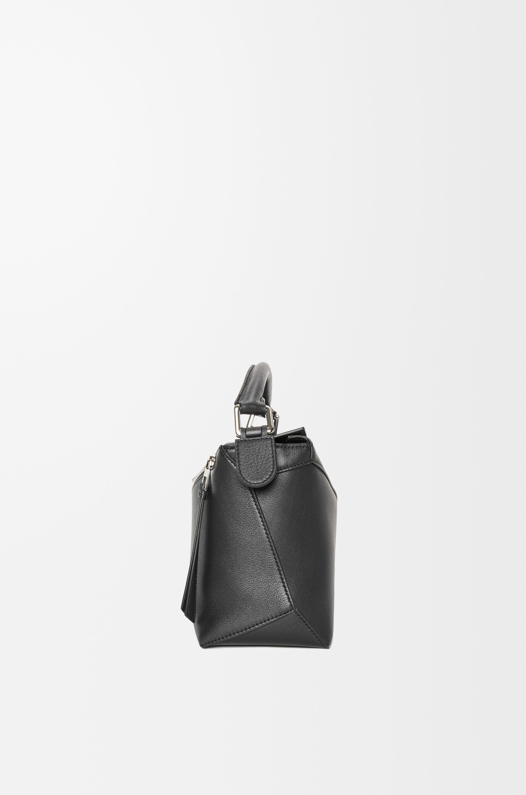 LOEWE Small Puzzle Edge bag in classic calfskin Black