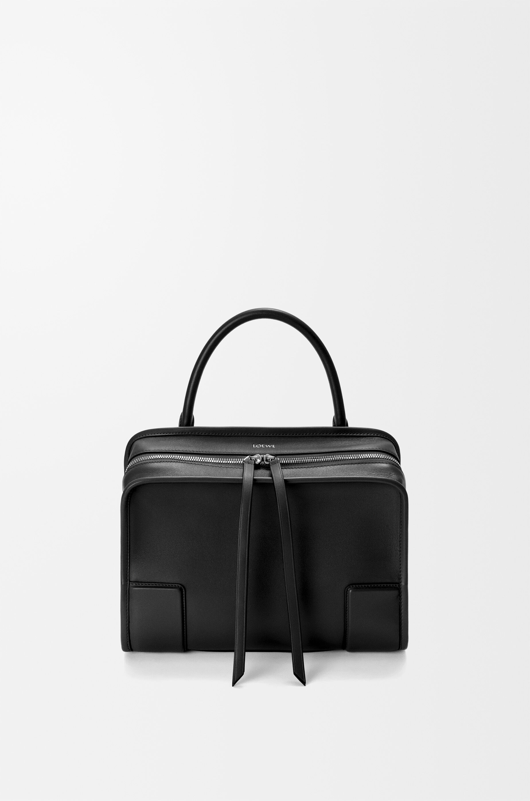 LOEWE Medium Amazona 180 bag in soft calfskin Black