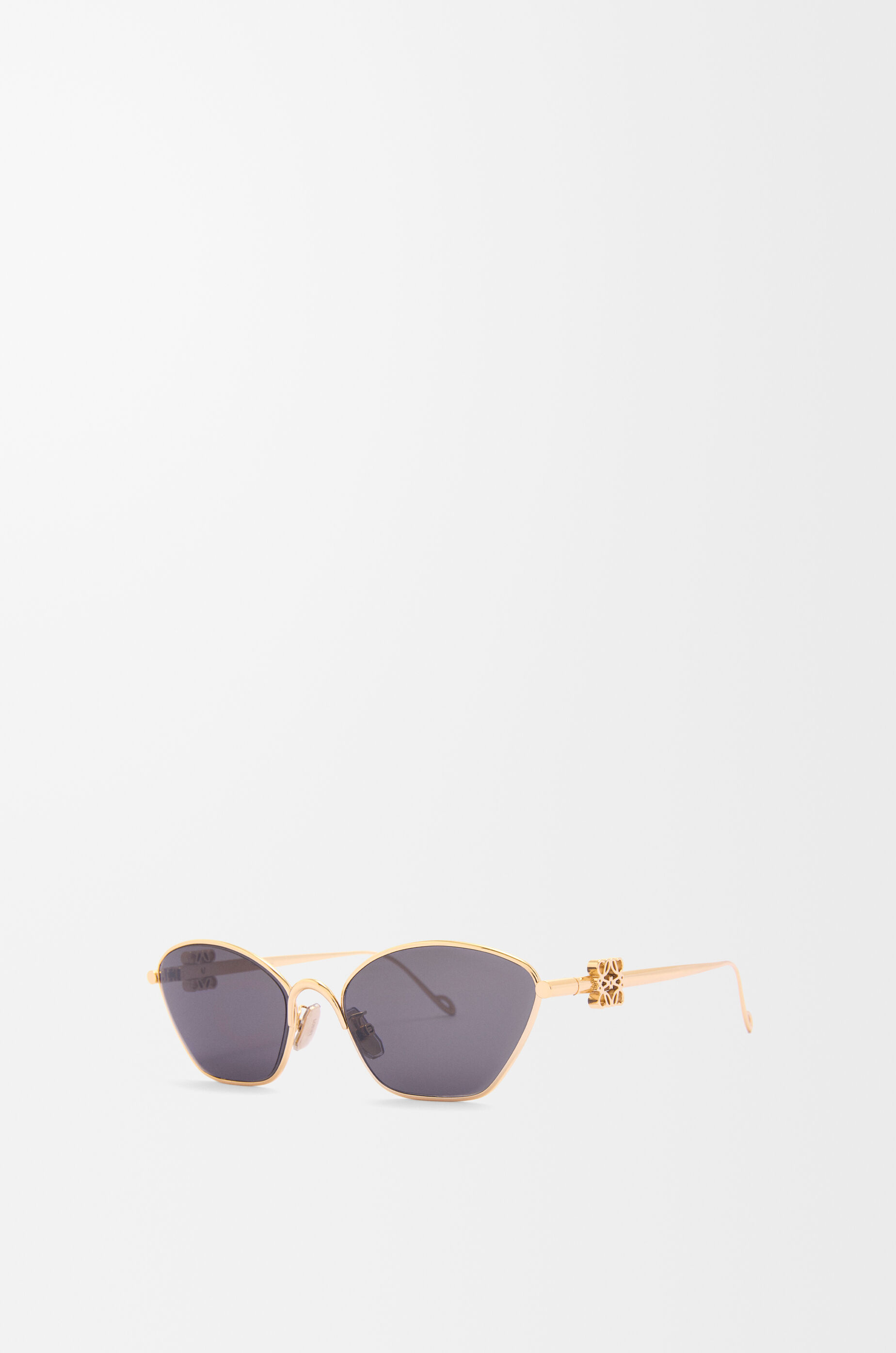 LOEWE Anagram hexagonal sunglasses Smoke Moka