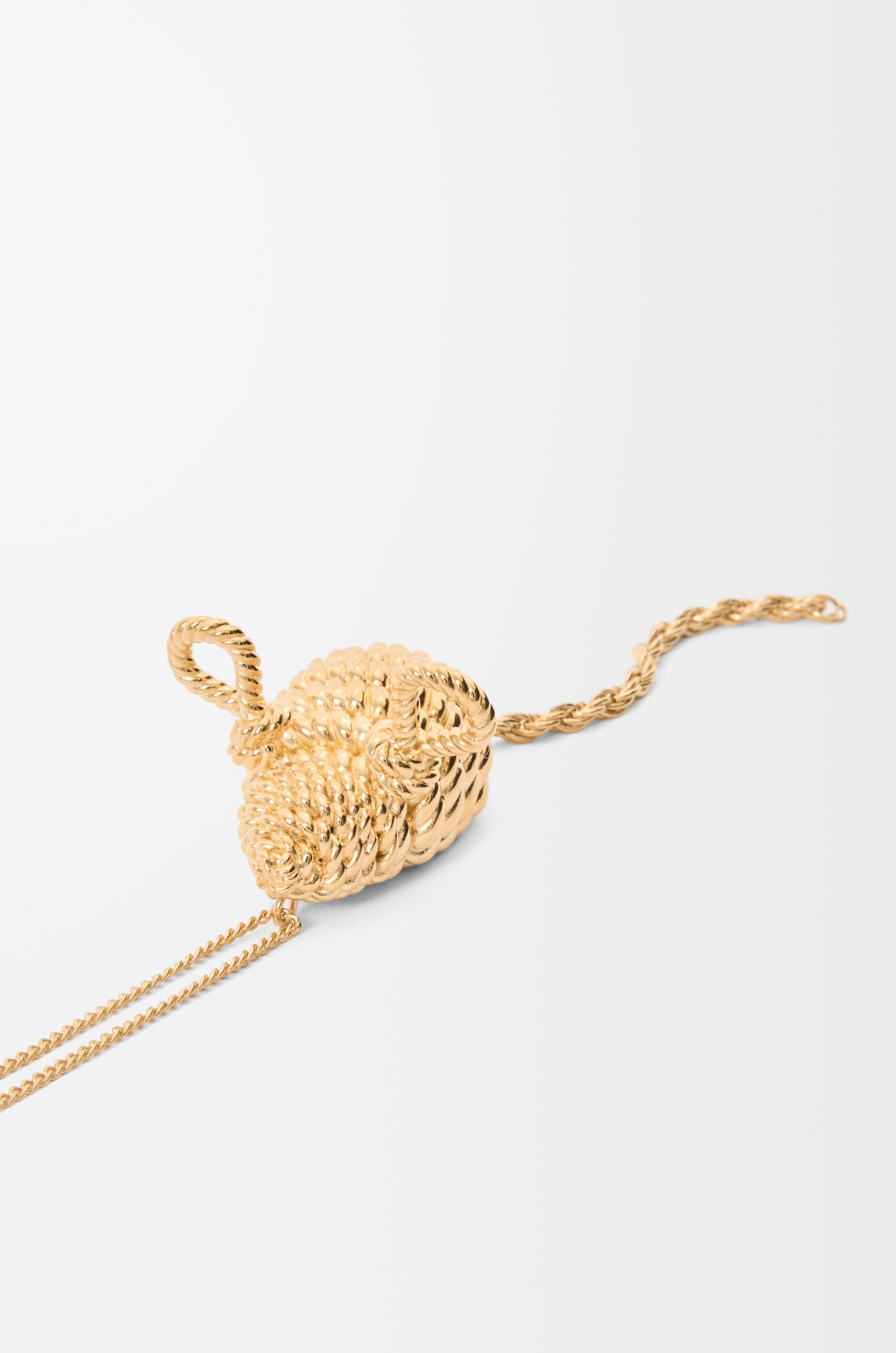 LOEWE Mouse necklace Gold