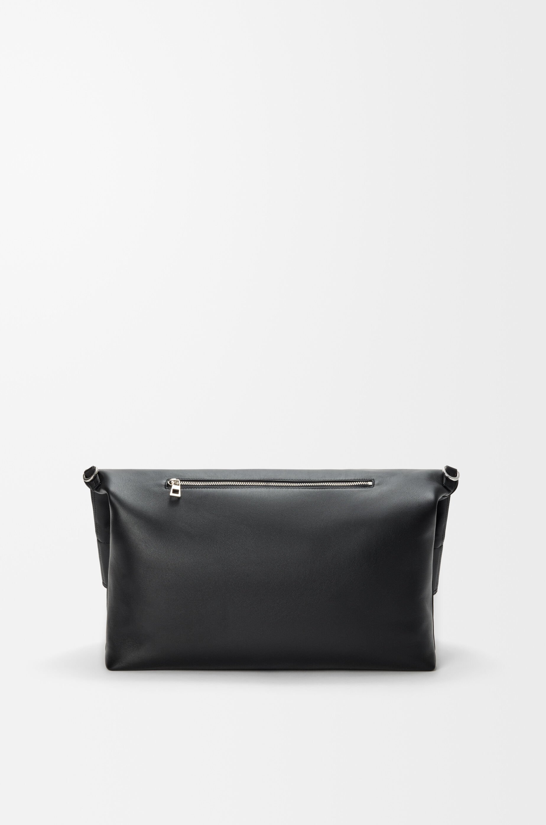 LOEWE Bob folded tote in shiny supple calfskin Black
