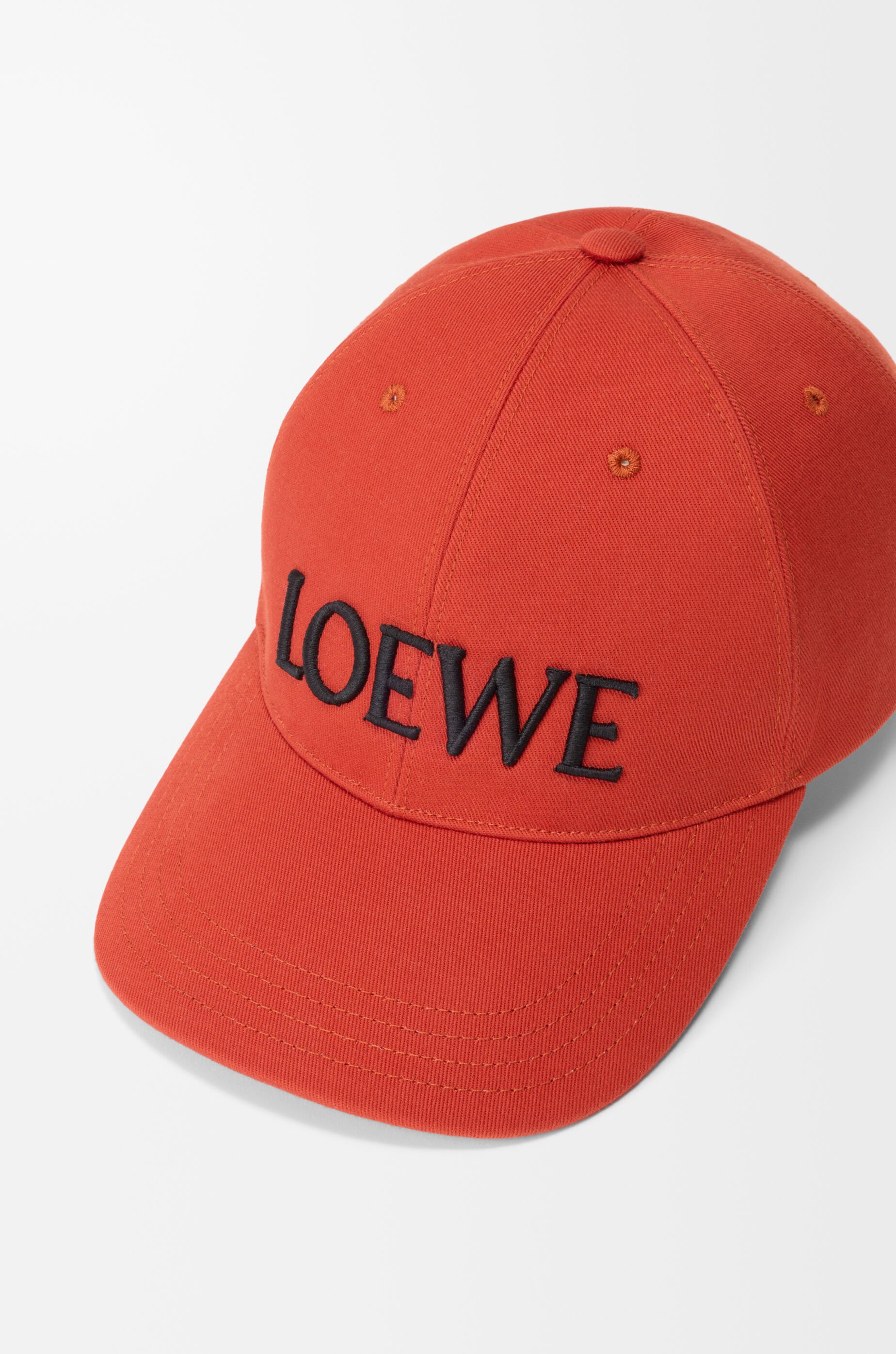 LOEWE LOEWE cap in cotton canvas Red