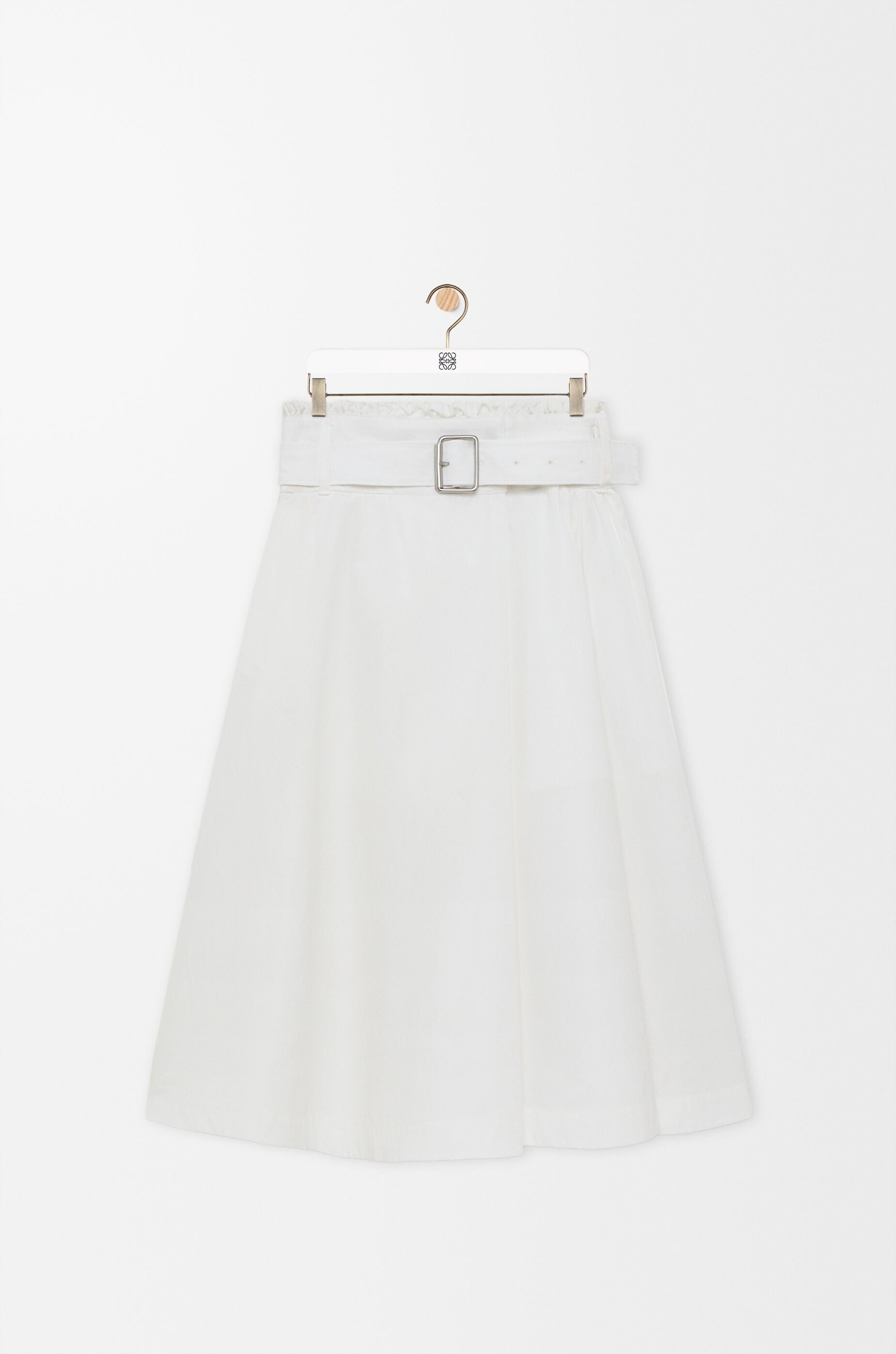 LOEWE Skirt in cotton White