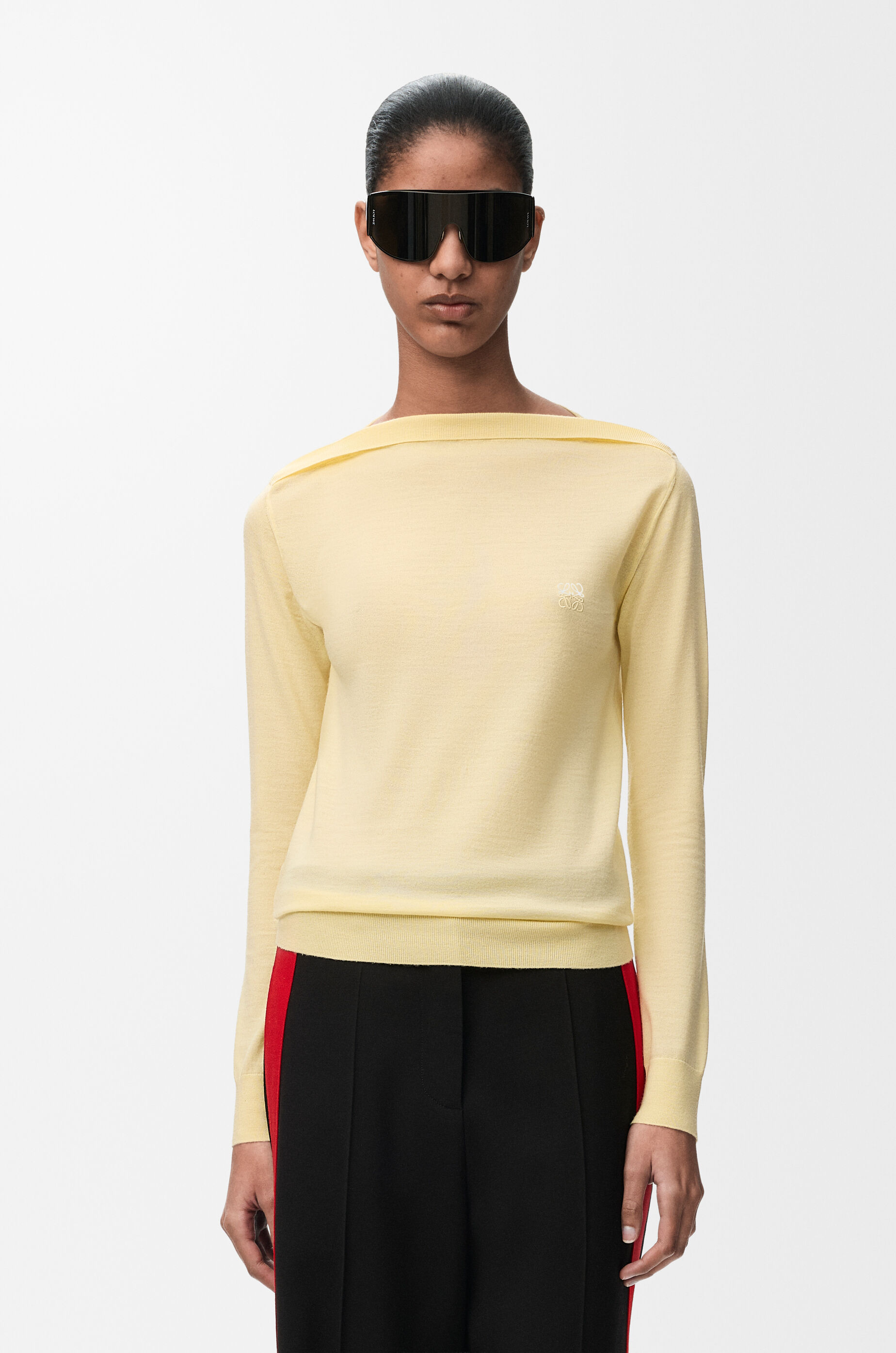 LOEWE Sweater in merino wool Light Yellow