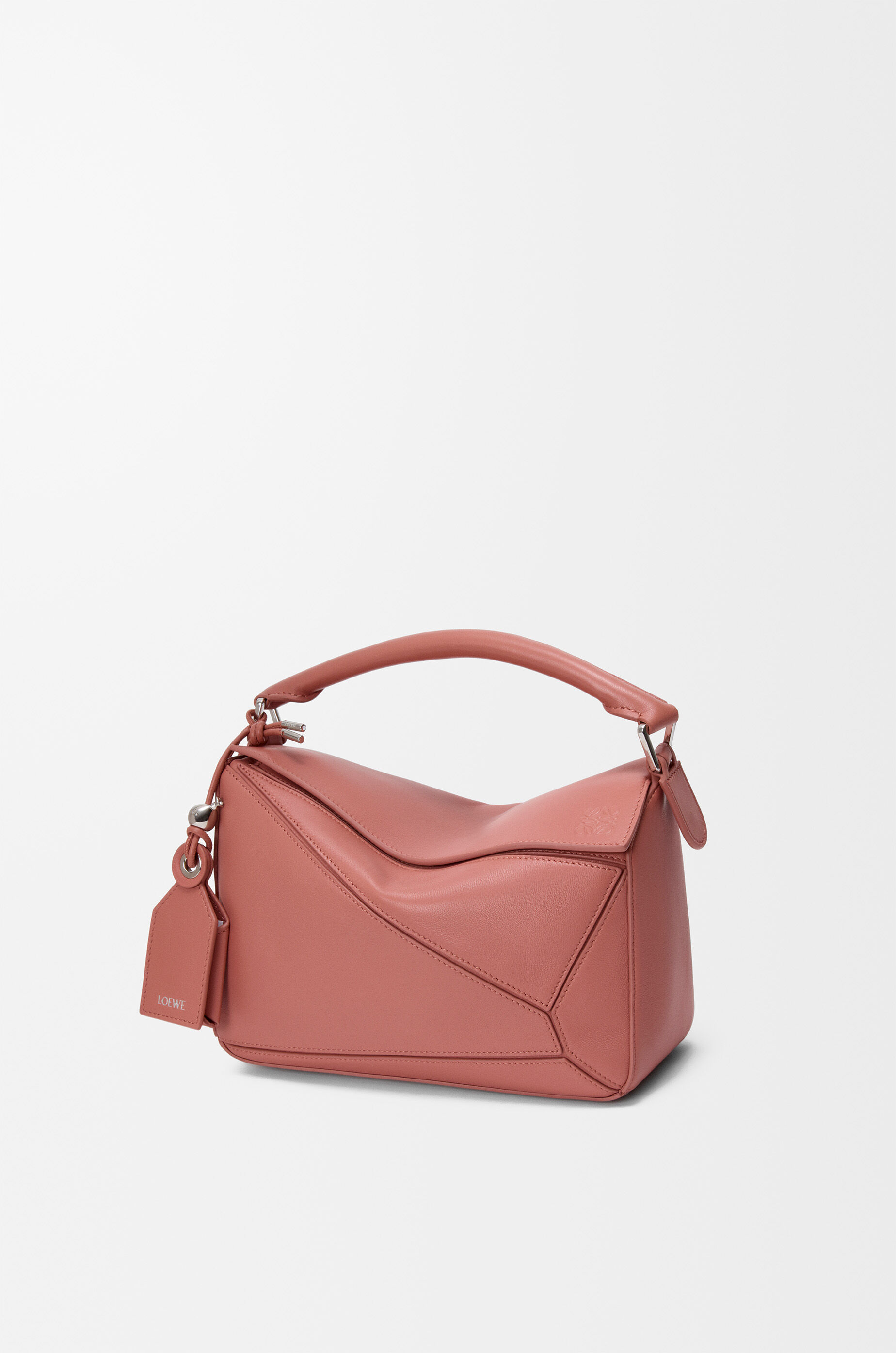 LOEWE Small Featherlight Puzzle bag in nappa lambskin Blush