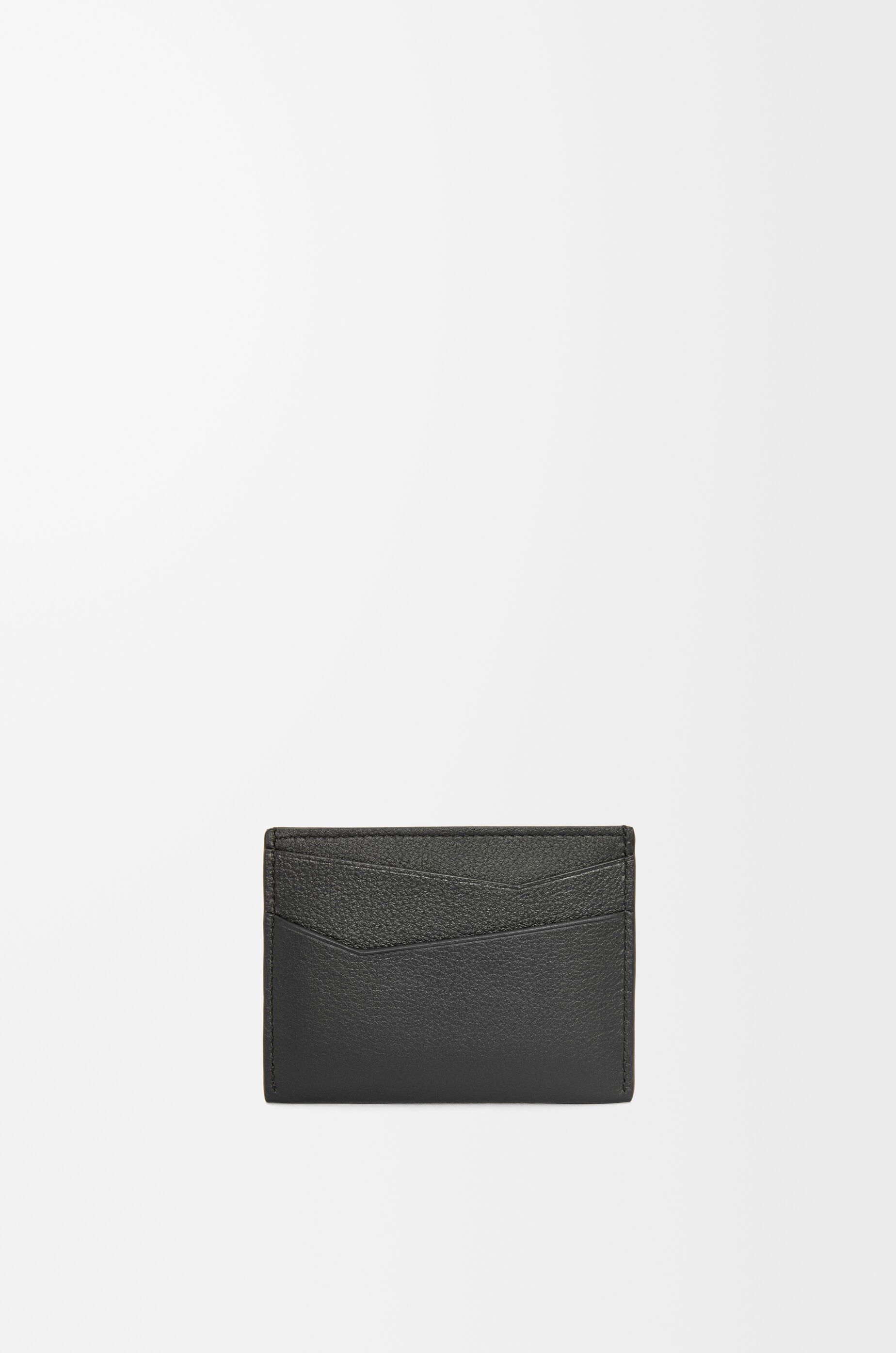 LOEWE Puzzle plain cardholder in classic calfskin Black