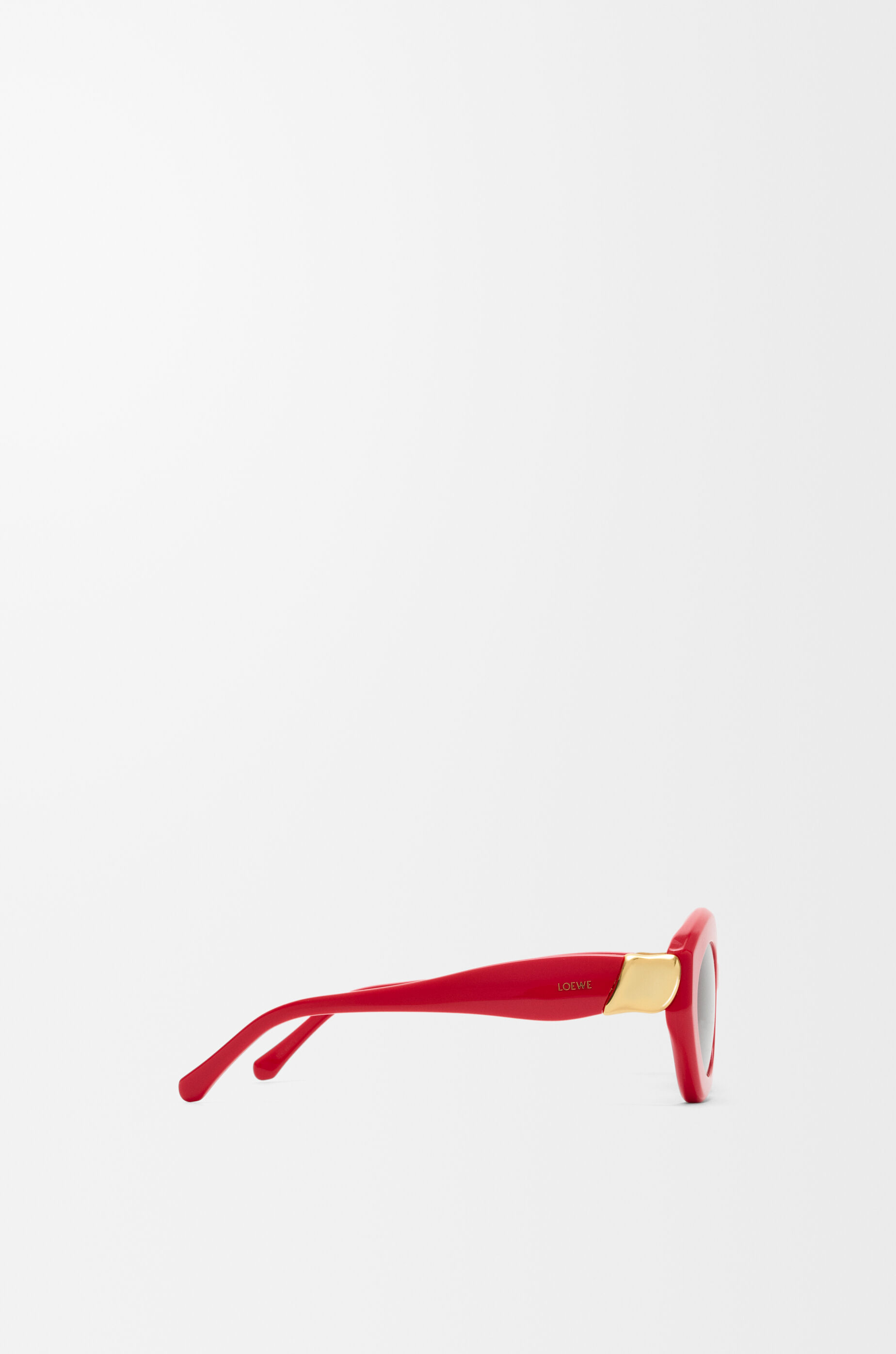 LOEWE Coil Cateye sunglasses Ruby