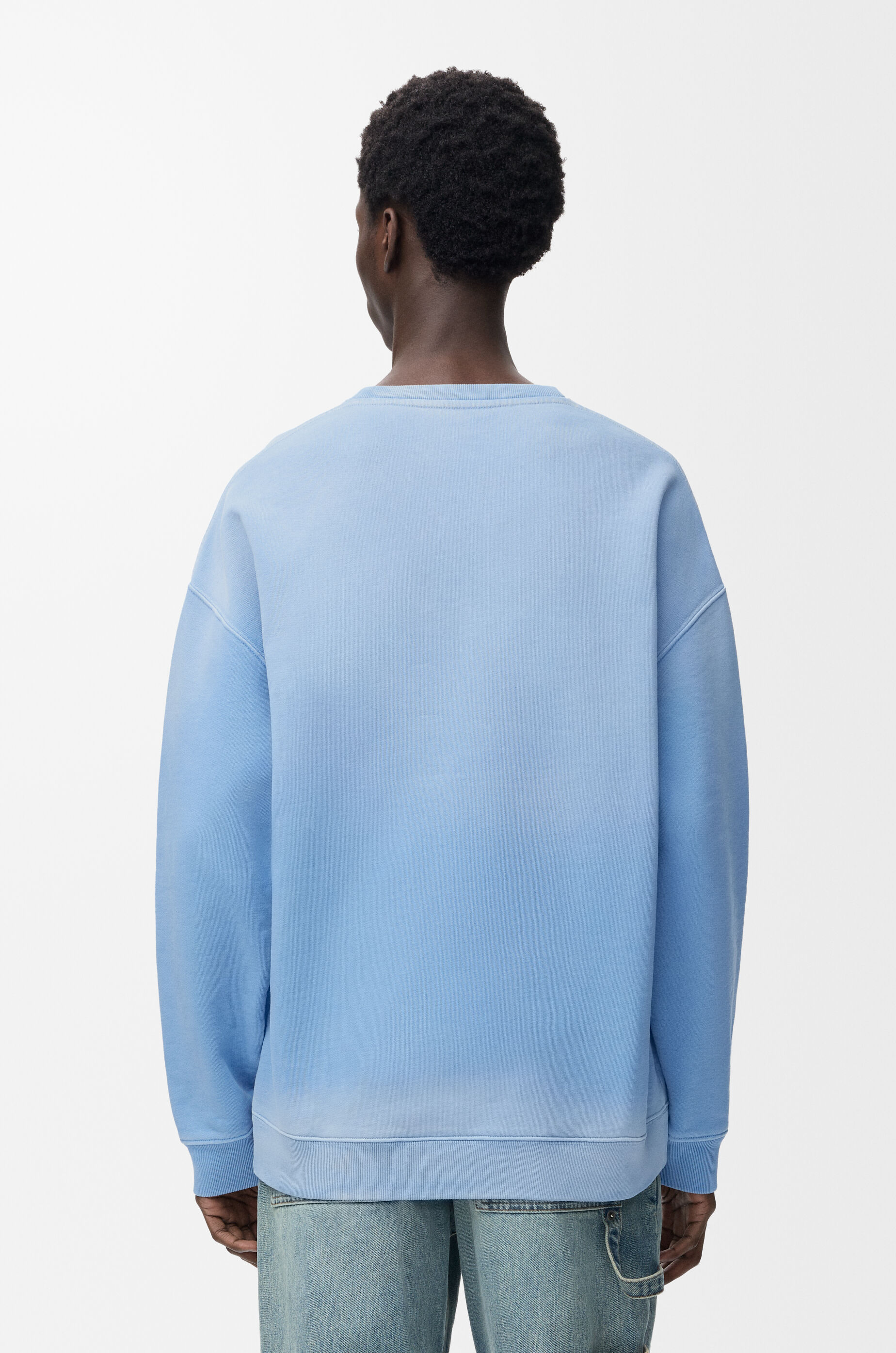 LOEWE Sweatshirt in cotton Blue