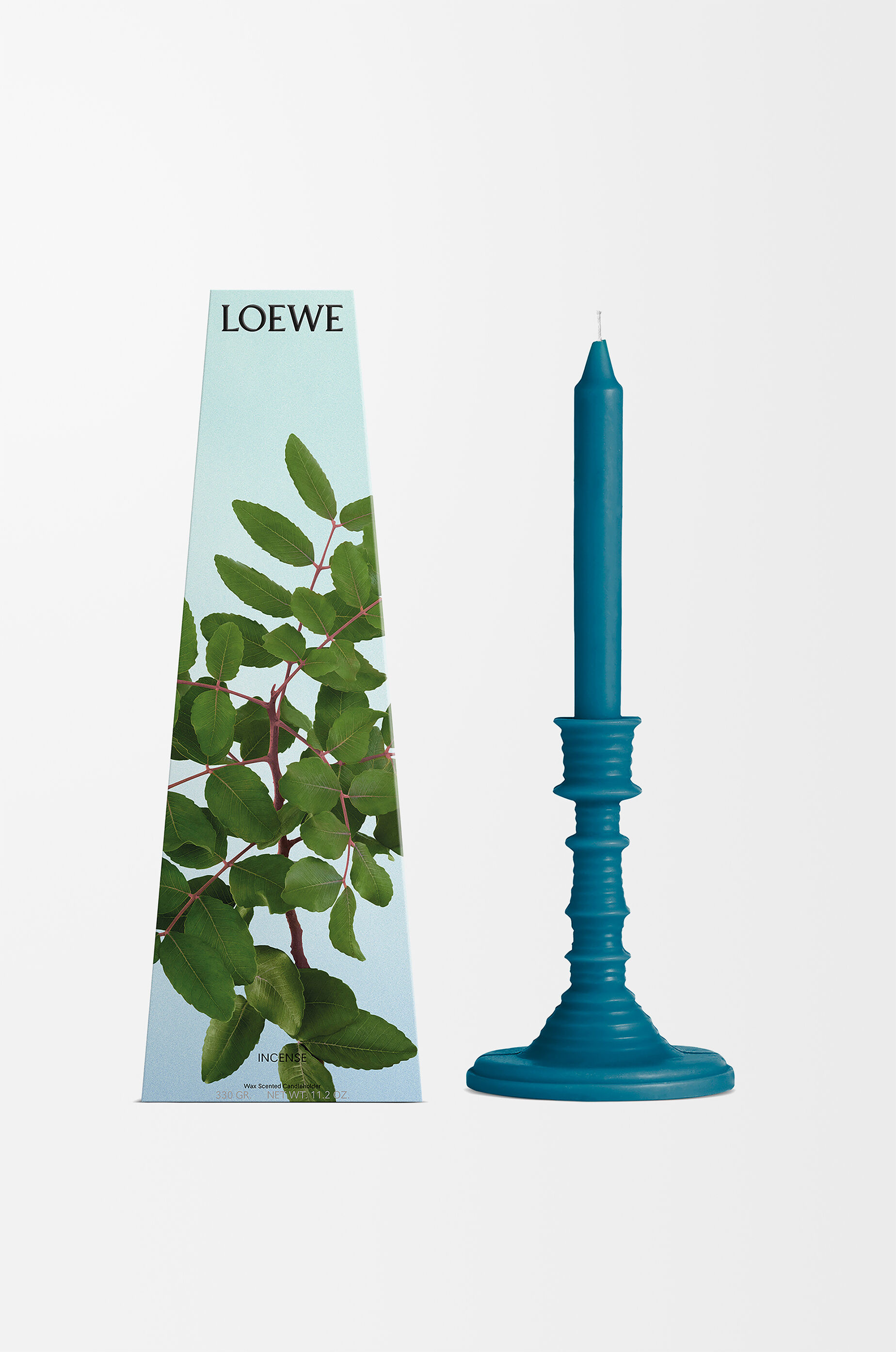 LOEWE Incense wax candleholder Dark Blue